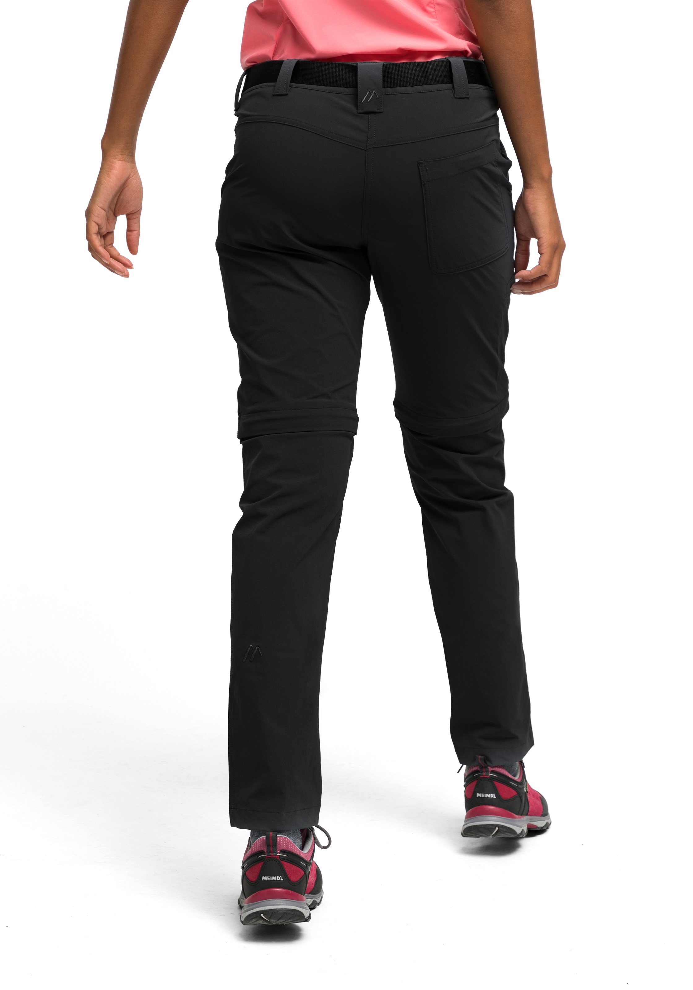 Maier Sports Funktionshose »Inara slim zip«  Damen Wanderhose, zipp-off Outdoor-Hose, 4 Taschen, Slim Fit