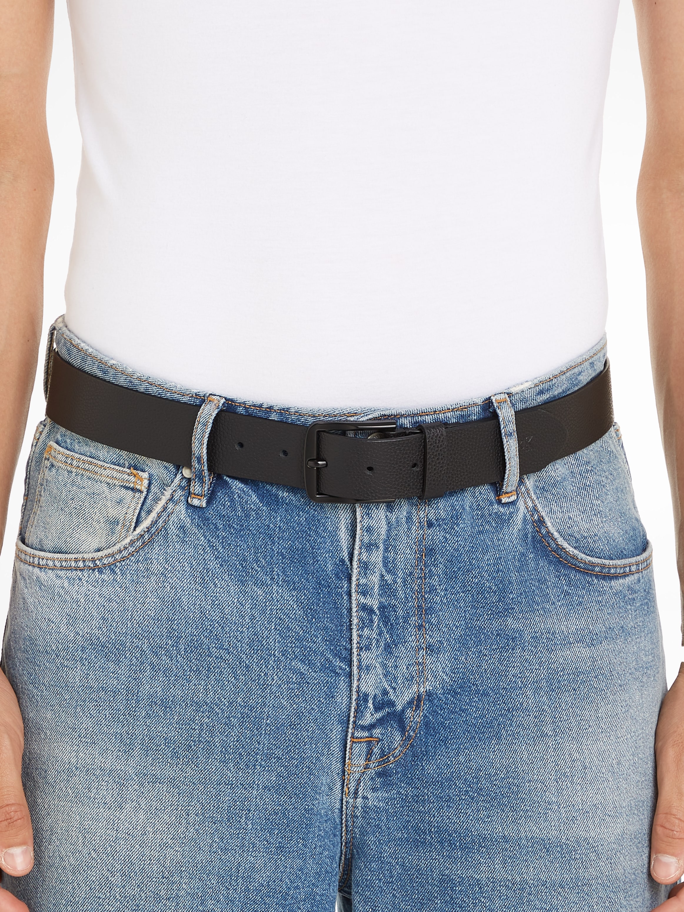 Calvin Klein Jeans Ledergürtel »CLASSIC FLAT R LTHR BELT 35MM« online bei