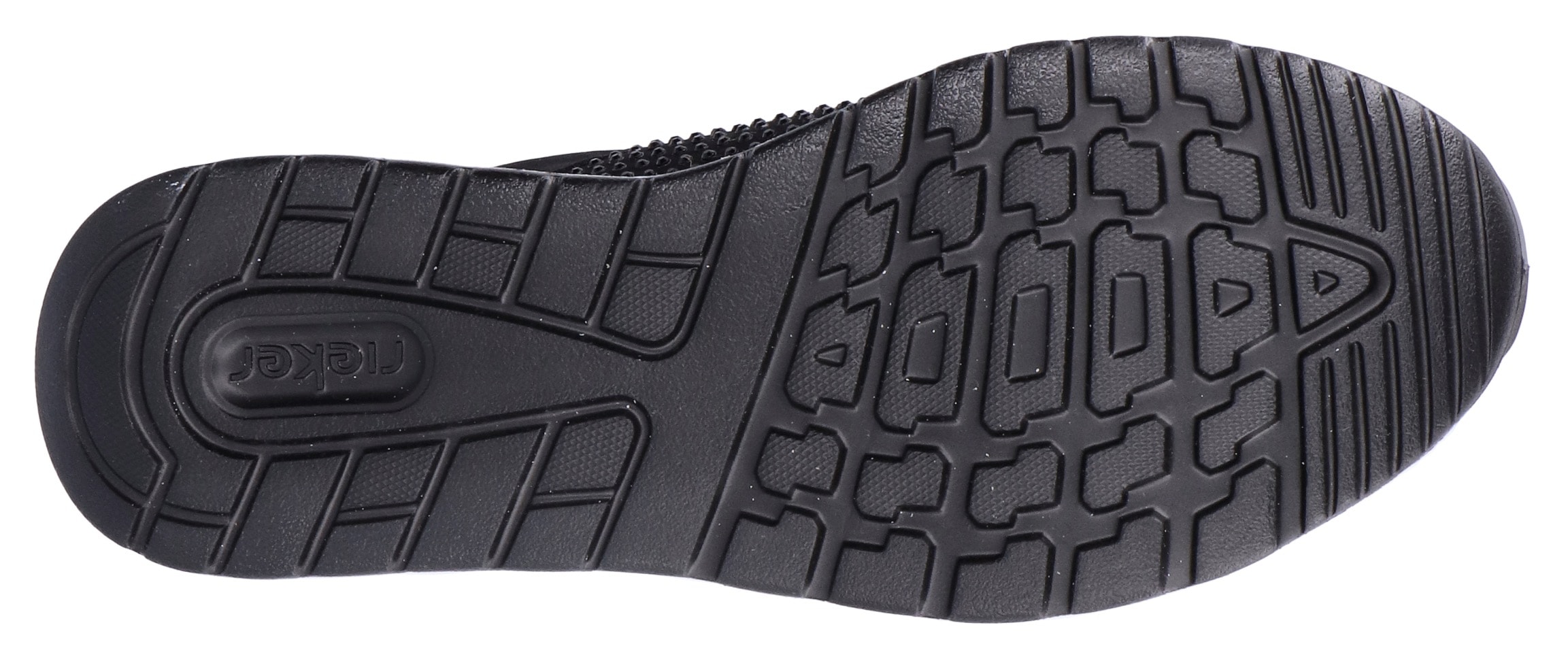 Rieker Keilsneaker, mit Schmuckstein-Verzierung, Freizeitschuh, Halbschuh, Schnürschuh