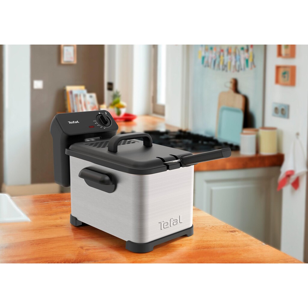 Tefal Fritteuse »FR5030 Family Pro Access«, 3000 W, Fassungsvermögen 4 l, 4 L, mit Öl, Ölbehälter herausnehmbar, Kühlzonen-Technologie