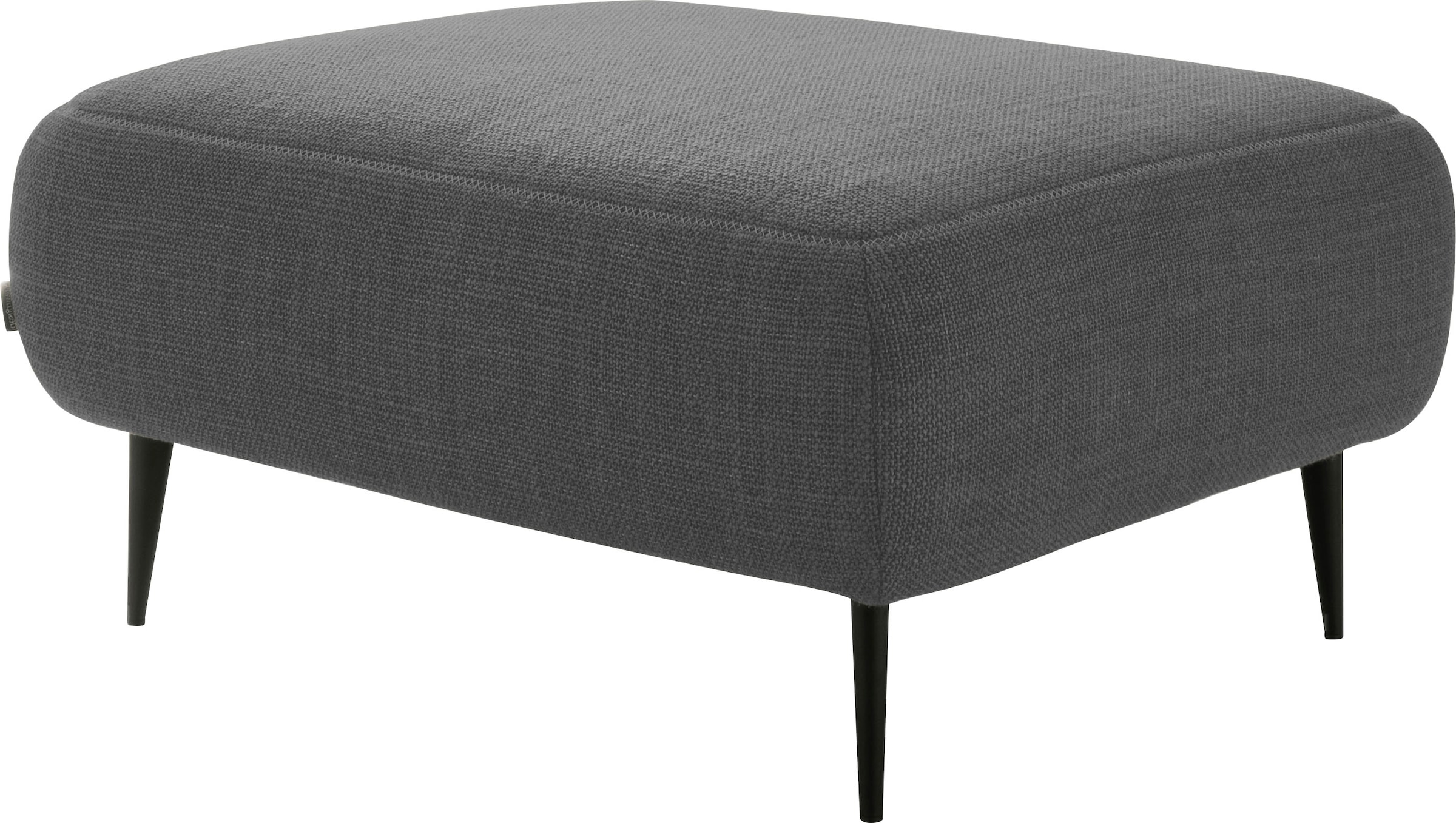 designwerk Hocker »Forma, zeitloser Desighocker mit aktuellem Fuß«, in hochwertiger Verarbeitung & tollem Sitzkomfort