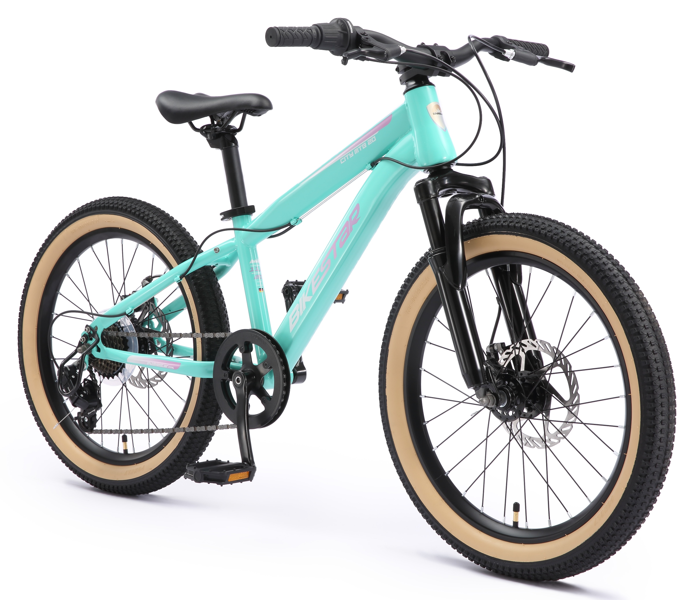 Bikestar Jugendfahrrad 7 Gang Shimano RD-TY21 Schaltwerk Kettenschaltung