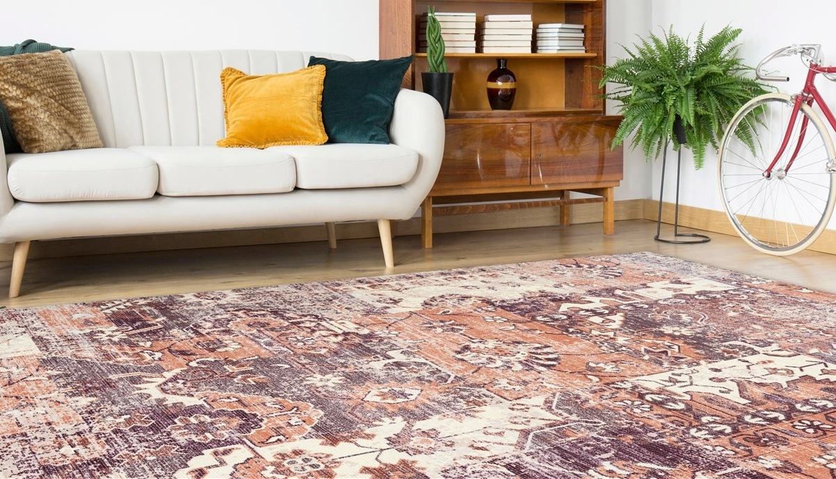 calo-deluxe Teppich »Emin 900«, rechteckig, 10 mm Höhe, reine Baumwolle, Wo günstig online kaufen