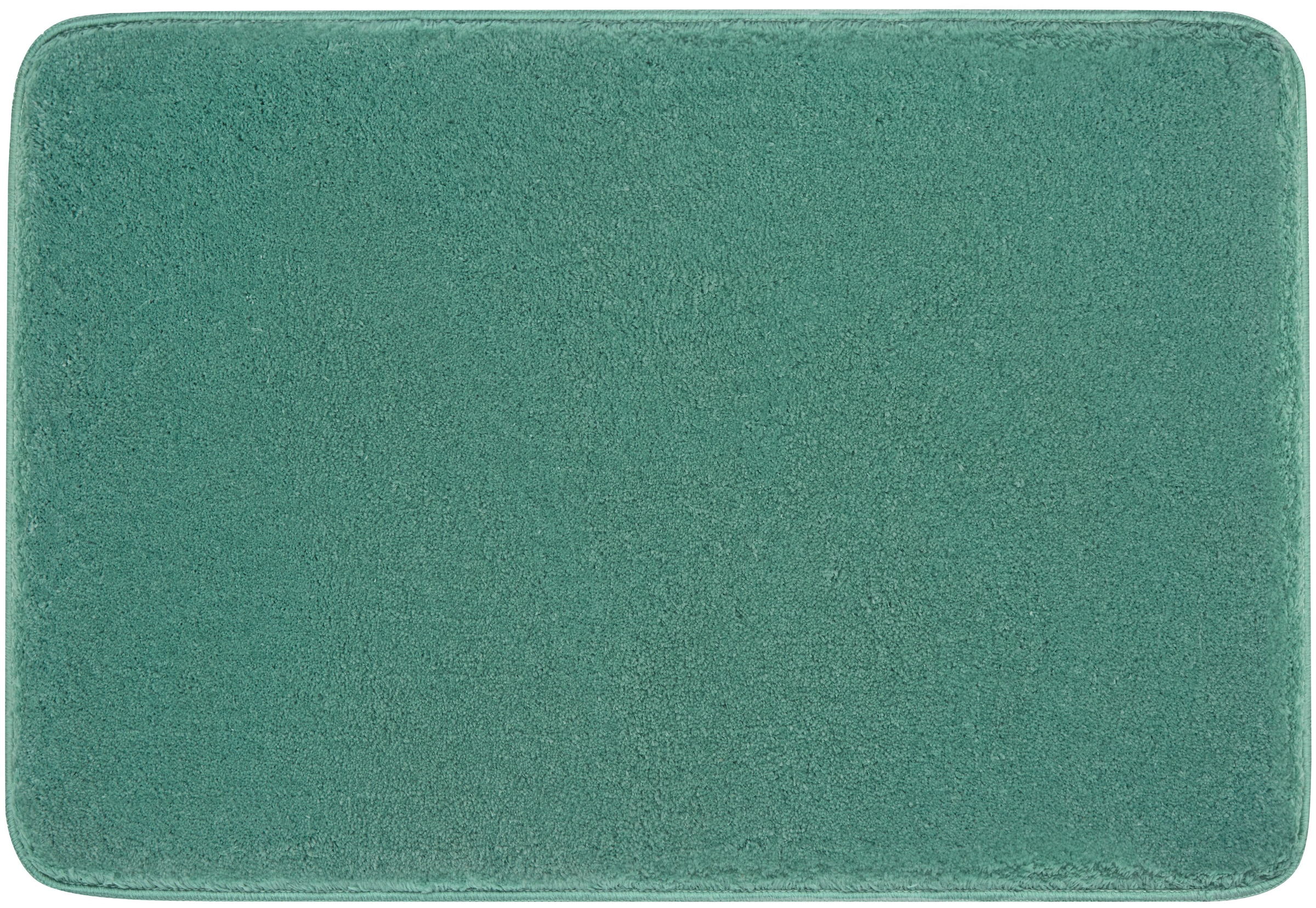Kleine Wolke Badematte »Meadow«, rutschhemmend beschichtet, fußbodenheizungsgeeignet, Badteppich, Uni Farben