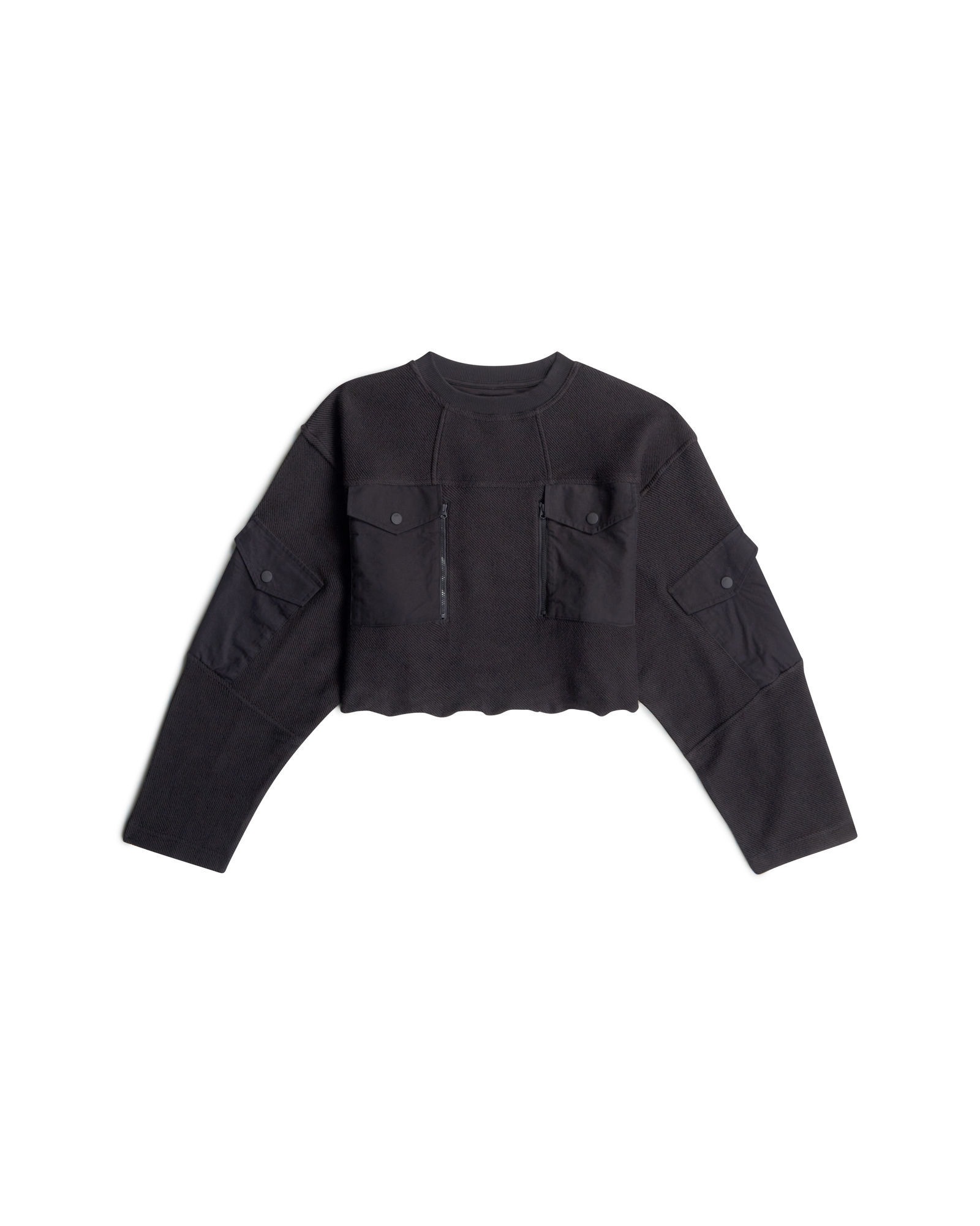 G-STAR Longpullover »Multi Pocket Mix Loose Cropped Sweater«