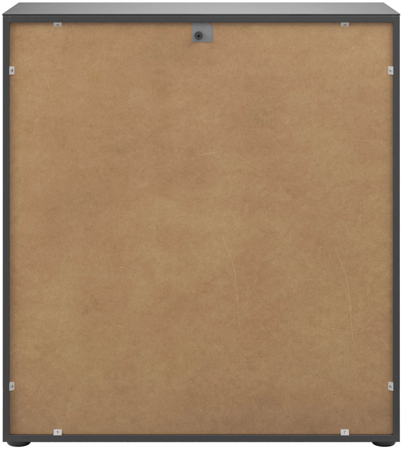 Manjana Möbel Kommode »Kommode mit Chrom oder Schwarz matten Metallgriffen«