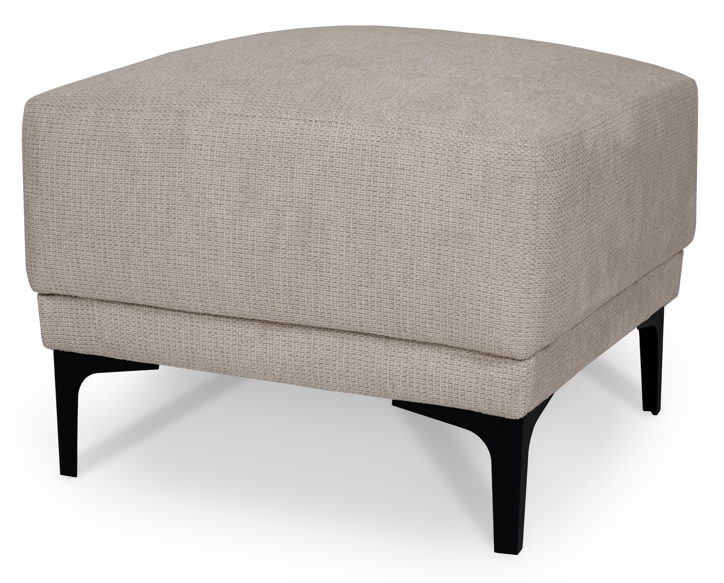 PLACES OF STYLE Polsterhocker "Xander" Breite 58 cm, Soft-Touch Chenille, s günstig online kaufen