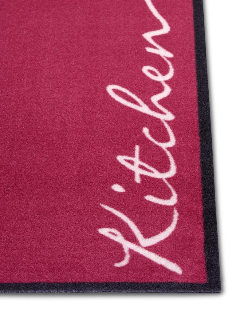 HANSE Home Küchenläufer »Kitchen Herz«, rechteckig, 5 mm Höhe, Läufer, Rutschfest, Küchenteppich, Küche, Teppich, Pflegeleicht