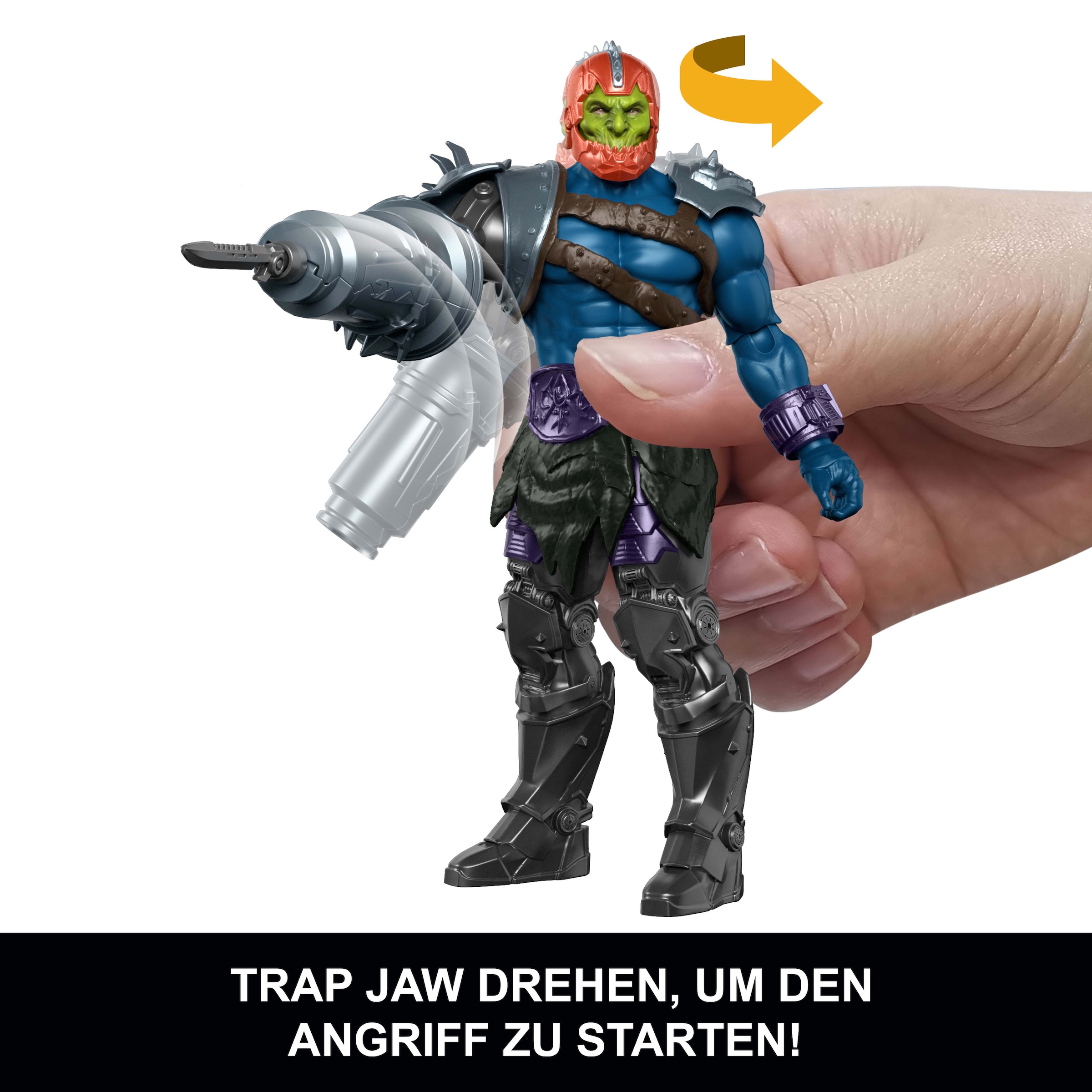 Mattel® Actionfigur »Masters of the Universe Trap-Jaw« mit Funktionen