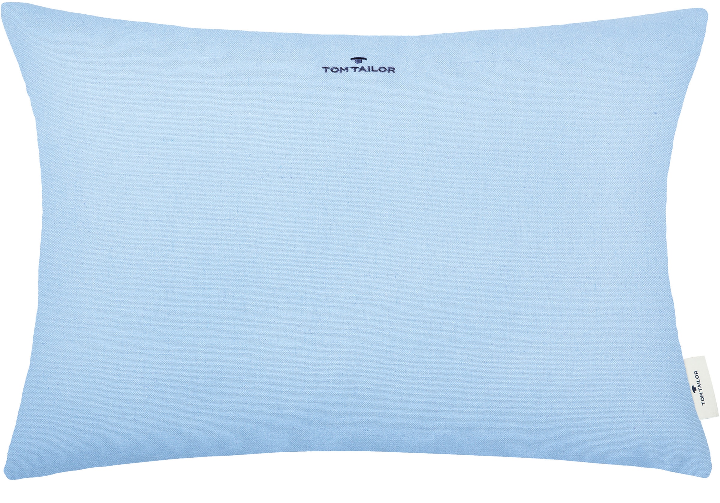 TOM TAILOR HOME Dekokissen »Dove Signature« mit Paspel, Kissenhülle ohne Fü günstig online kaufen