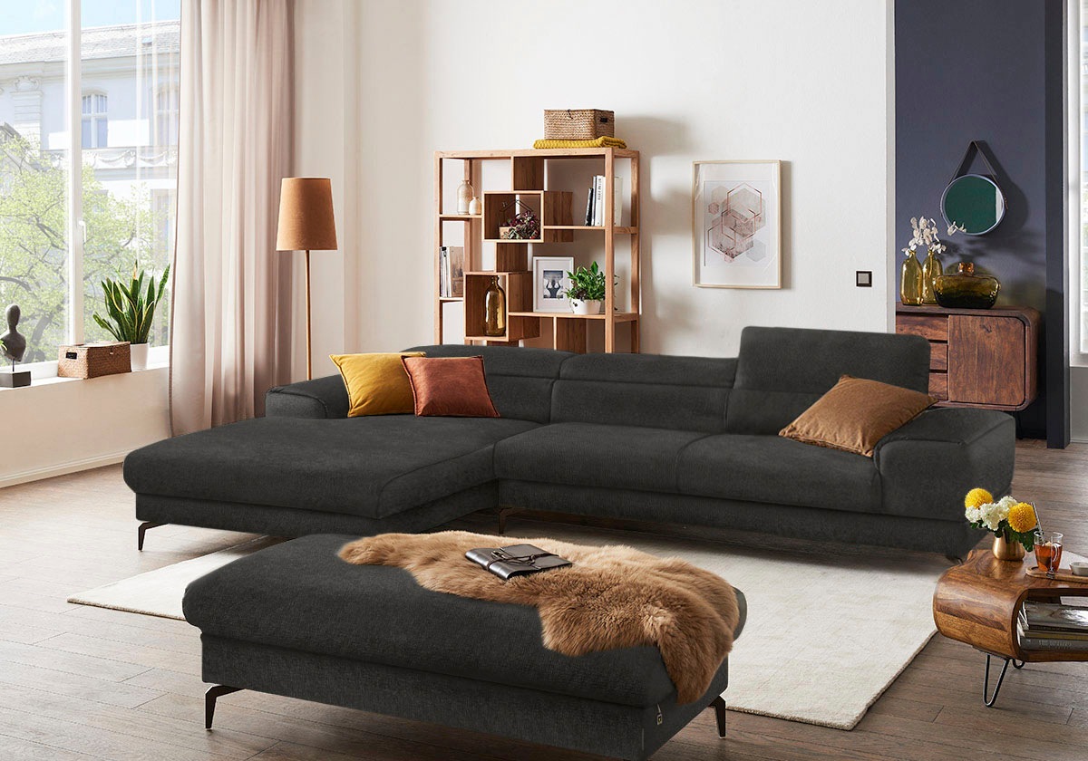 W.SCHILLIG Ecksofa »piedroo, Designsofa mit tollem Sitzkomfort, bequem und günstig online kaufen