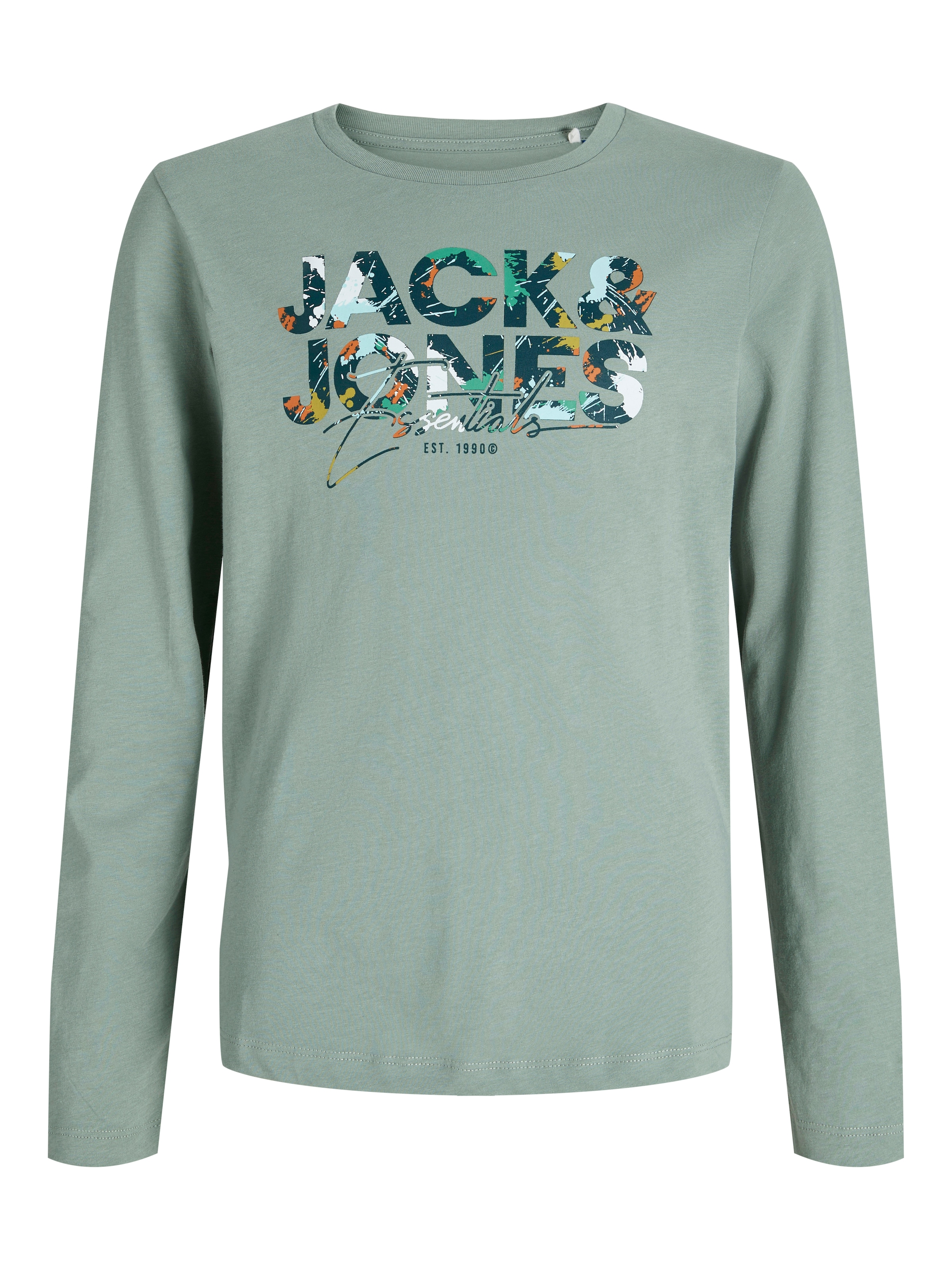 Jack & Jones Junior Langarmshirt »JJGEPLAS TEE LS CREW NECK JNR«