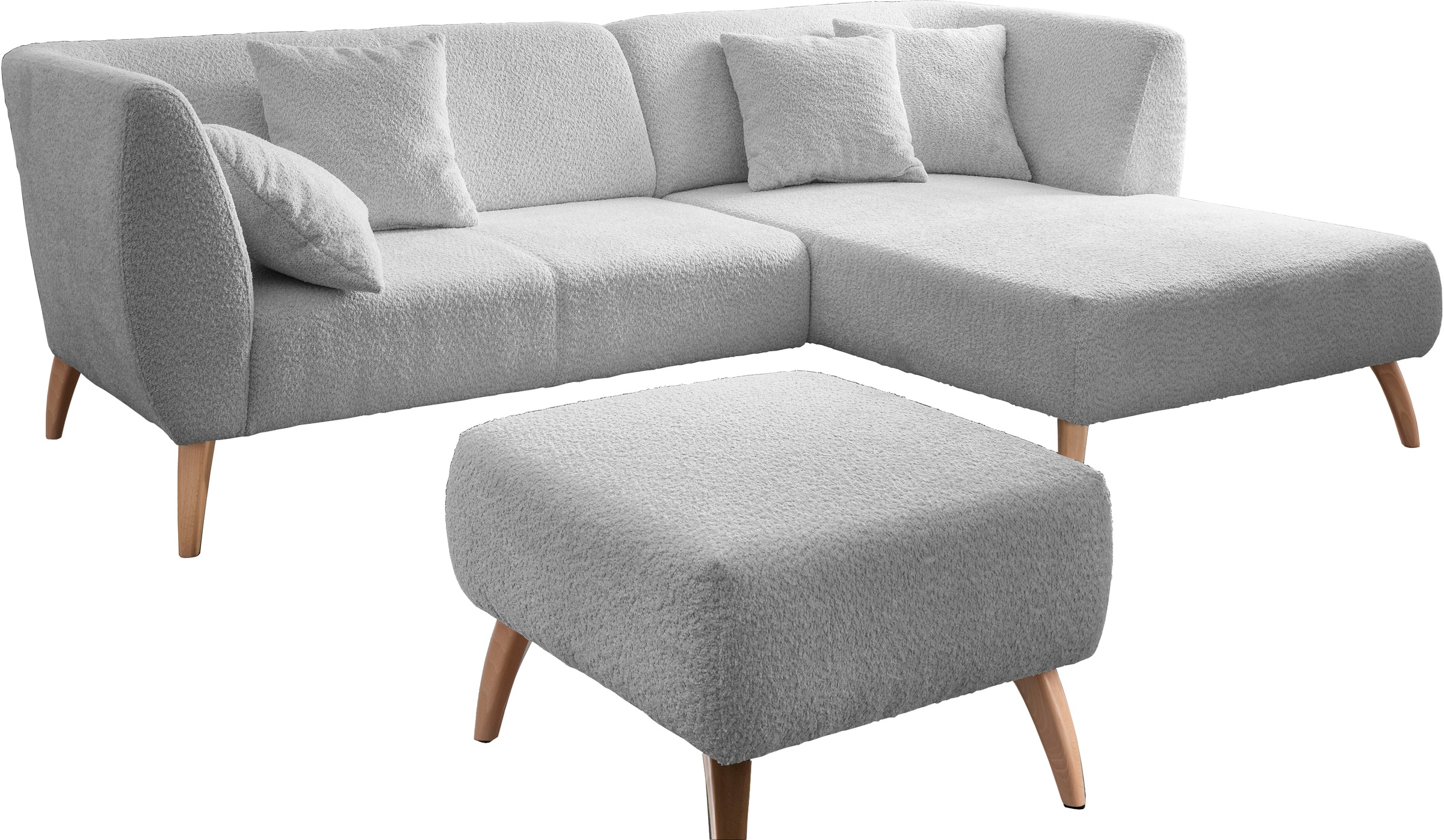 INOSIGN Ecksofa »Colori Polstermöbel mit zeitlos eleganter Rückenführung. L günstig online kaufen