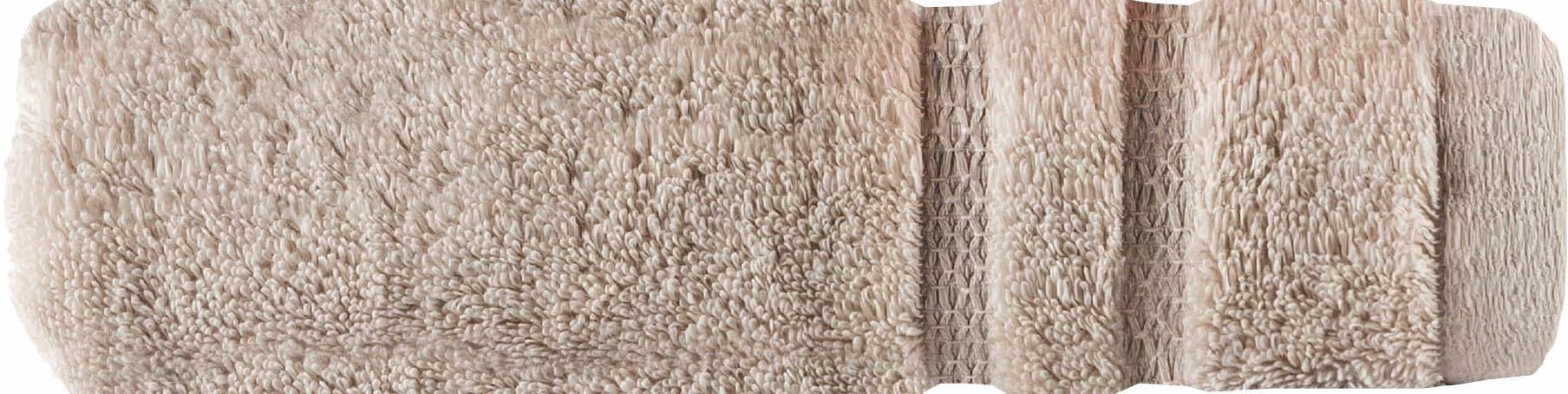 Egeria Gästehandtücher »Micro Touch«, (3 St., 3er Set Gästehandtücher 30 x 50 cm), Streifenbordüre, extrem saugfähig & flauschig, 100% Baumwolle