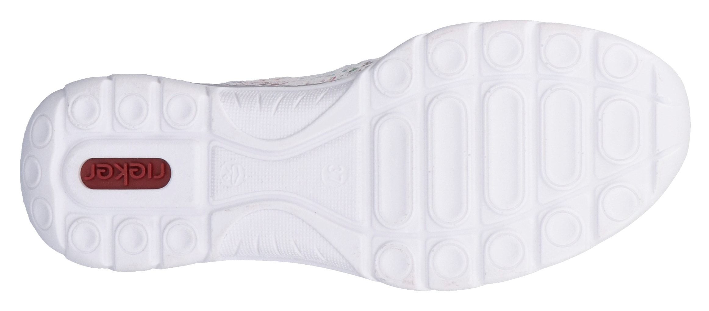 Rieker Slip-On Sneaker, Schlupfschuh, Freizeitsneaker, Halbschuh mit MemoSoft-Ausstattung