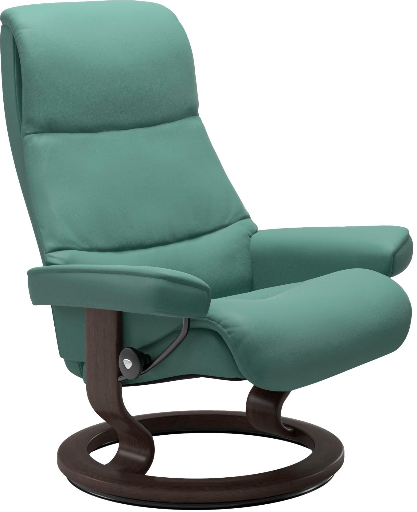 Stressless "View" Set, Relaxsessel mit Hocker, mit Classic Base, Größe M,Ge günstig online kaufen