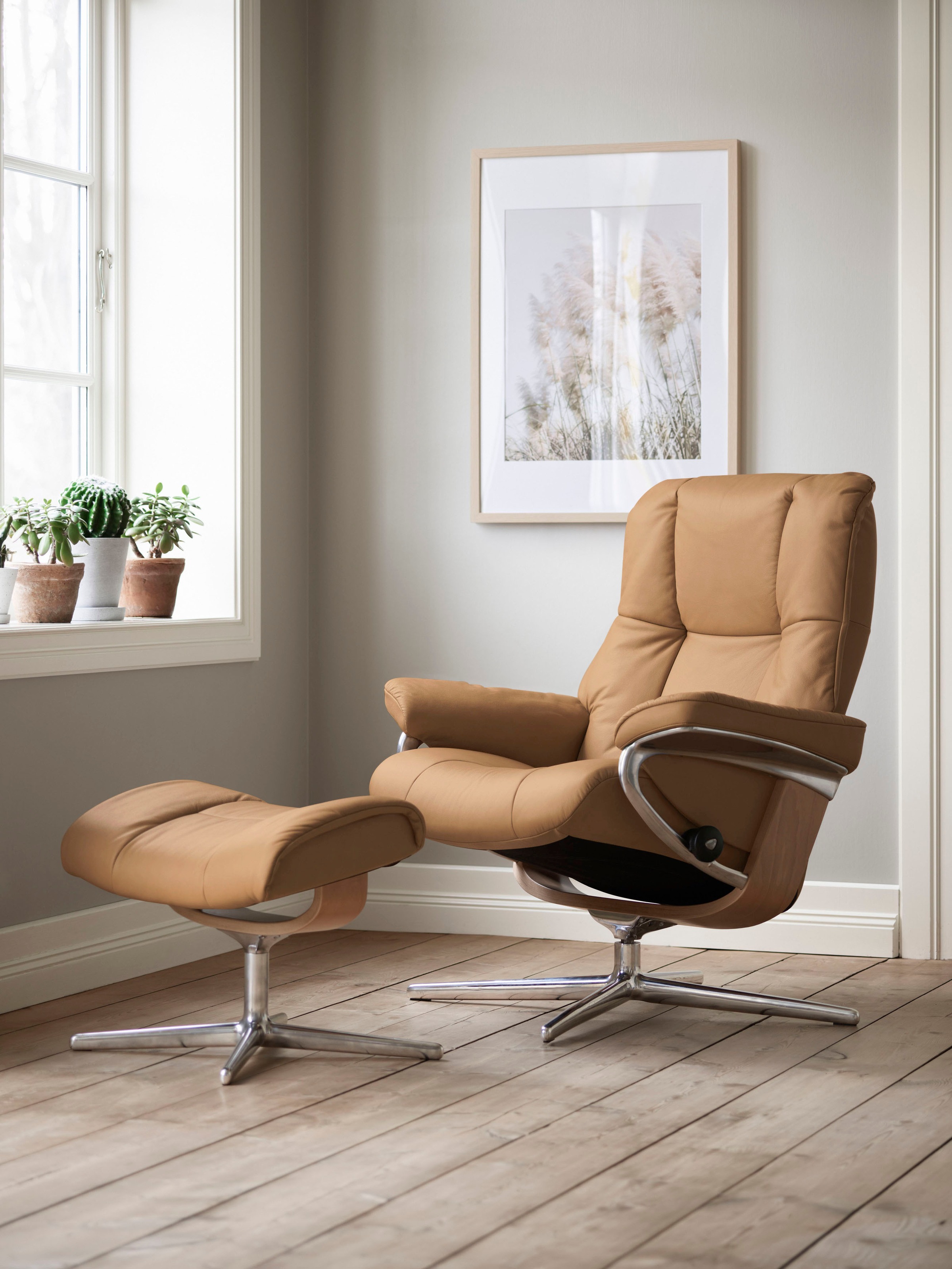 Stressless® Relaxsessel »Mayfair«, (Set, Relaxsessel mit Hocker), mit Hocke günstig online kaufen