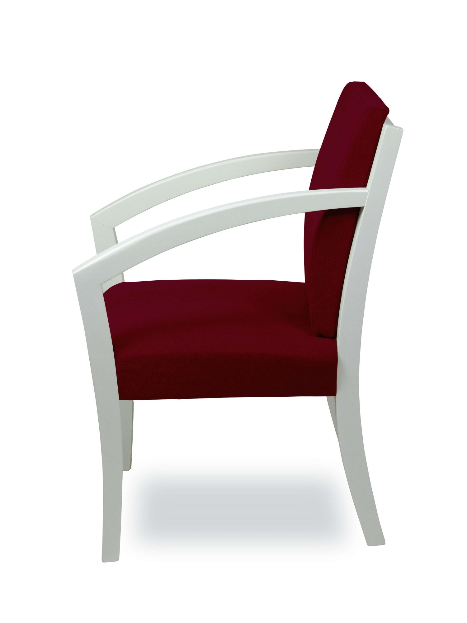 Home affaire Esszimmerstuhl »G98 George Armlehnstuhl, Sessel, in 3 Gestellfarben Made in Italy« () 1 Stk.Extra-confort, Fleckenabweisendes Gewebe, Massivholz