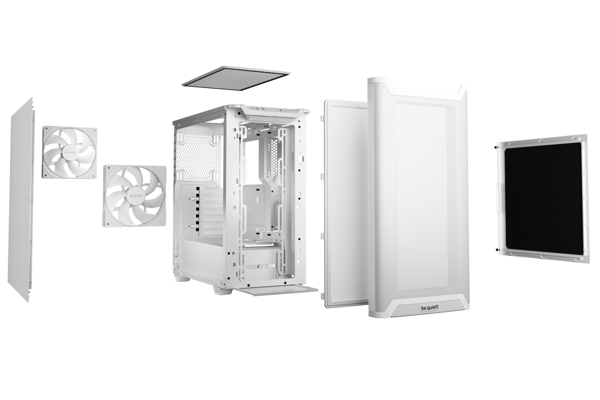 be quiet! PC-Gehäuse »PURE BASE 501 Airflow White«