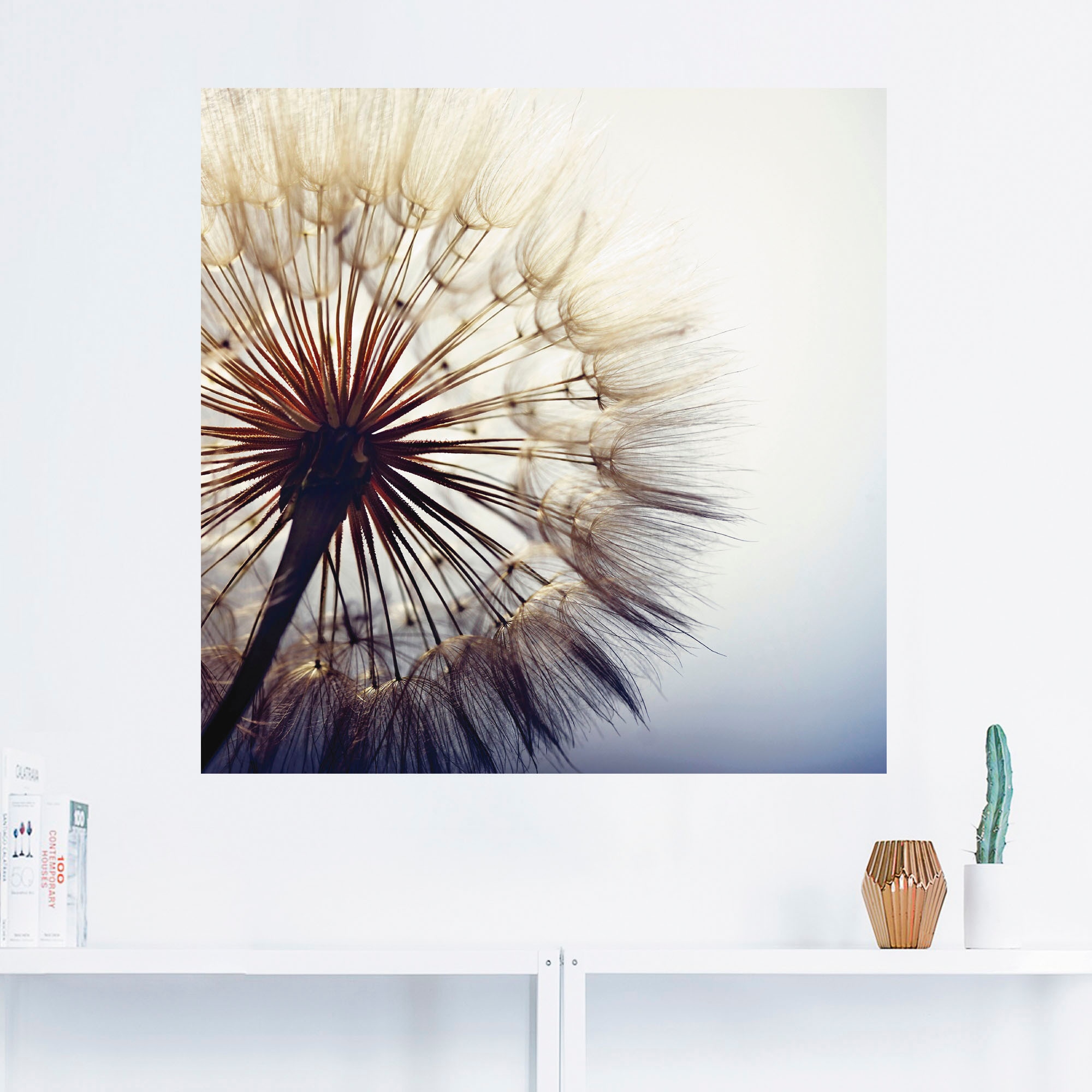 Artland Wandbild »Große Pusteblume«, Blumen, (1 St.), als Alubild, Outdoorbild, Leinwandbild, Poster, Wandaufkleber