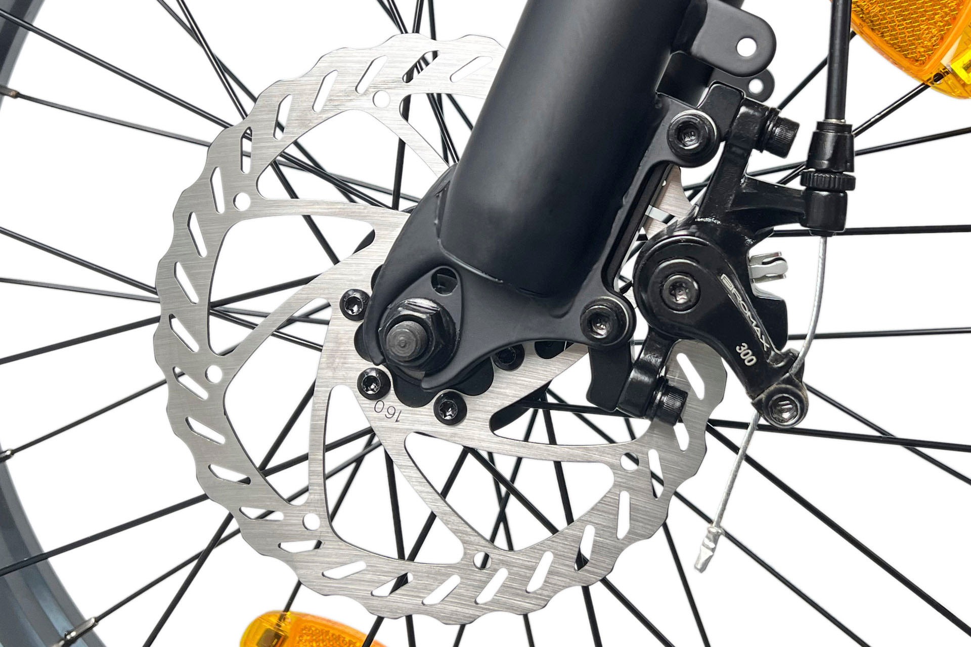 LLobe »Elektro Faltrad 20" Terrain grau« 7 Gang Shimano Tourney Schaltwerk Kettenschaltung Heckmotor 250 W