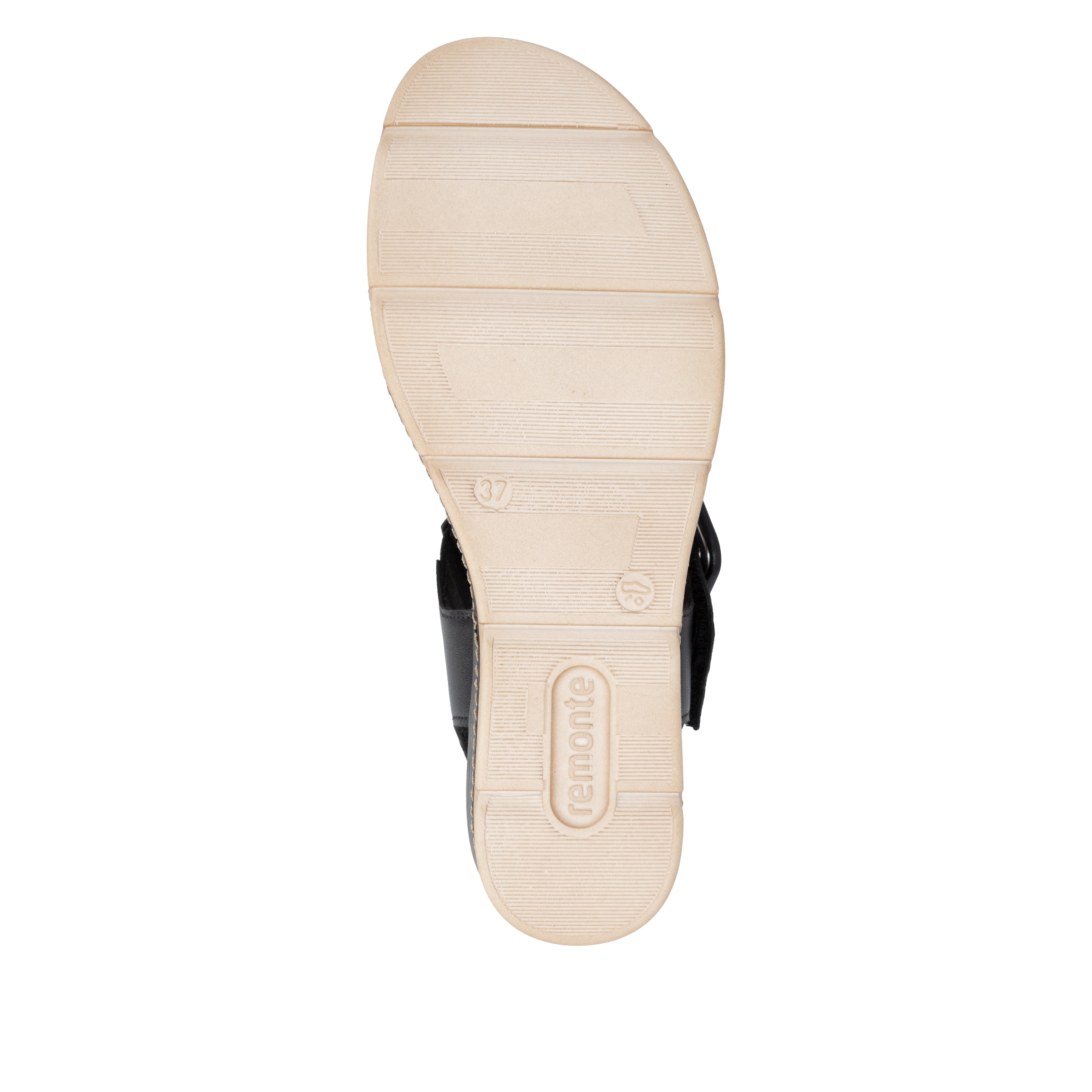 Remonte Keilsandalette  Sommerschuh, Sandale mit praktischen Klettverschlüssen