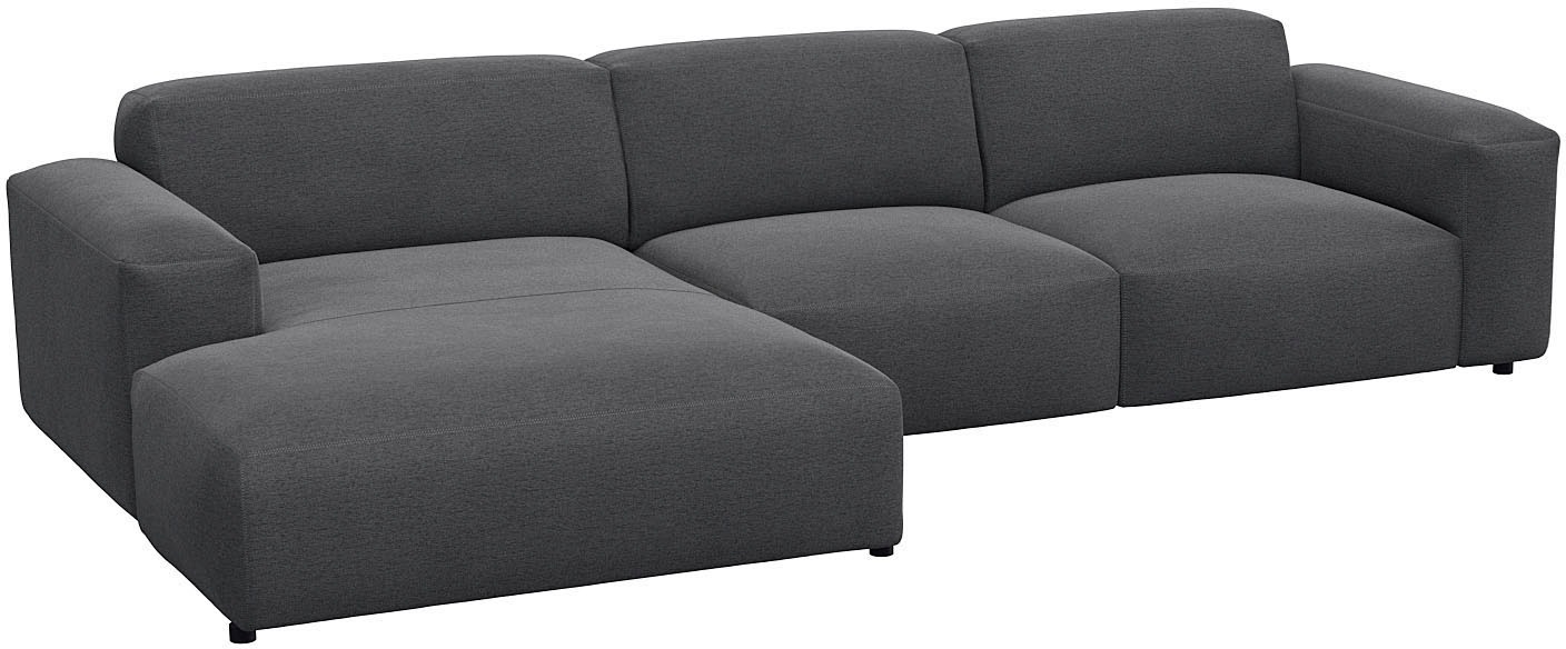 FLEXLUX Ecksofa »Lucera bequem und komfortabel durch hochwertigen Sitzaufba günstig online kaufen