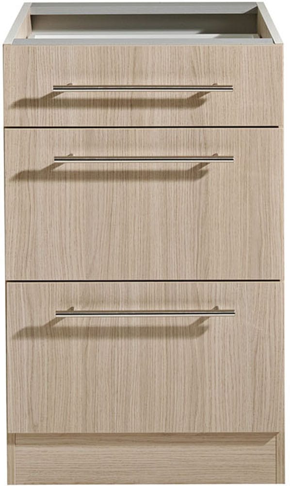 wiho Küchen Unterschrank »Filo« 50 cm breit, mit 2 großen Auszügen ohne Arbeitsplatte