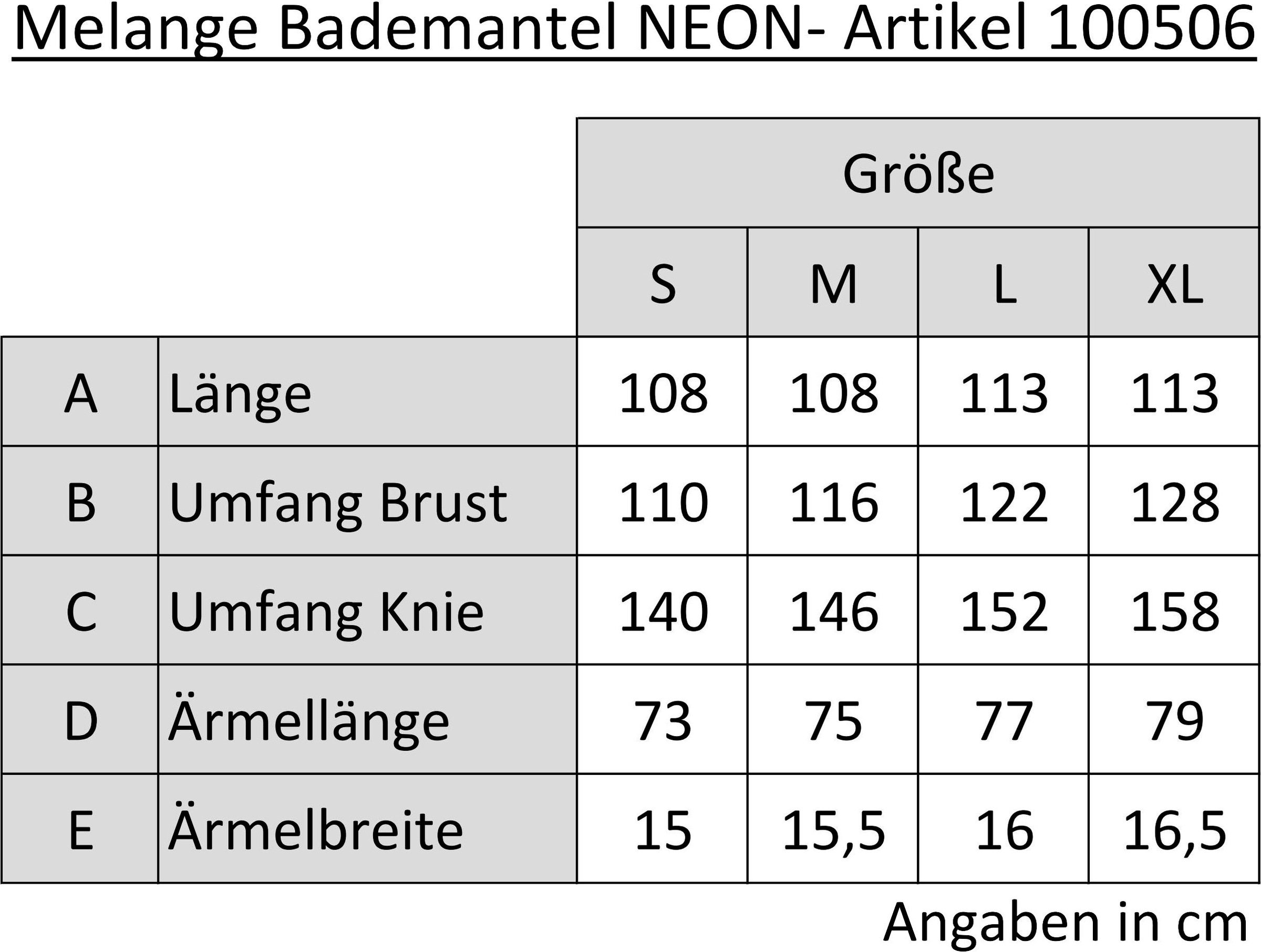TOM TAILOR HOME Unisex-Bademantel »Melange Neon«, (1 St.), für Damen & Herren, leichte Qualität