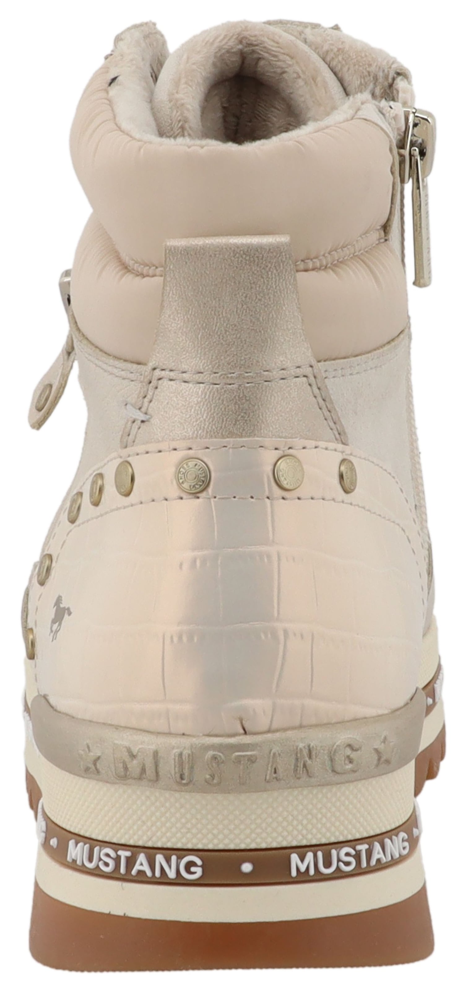 Mustang Shoes Winterboots »Urbana«  Plateausneaker, Winterboots mit wärmendem Textilfutter