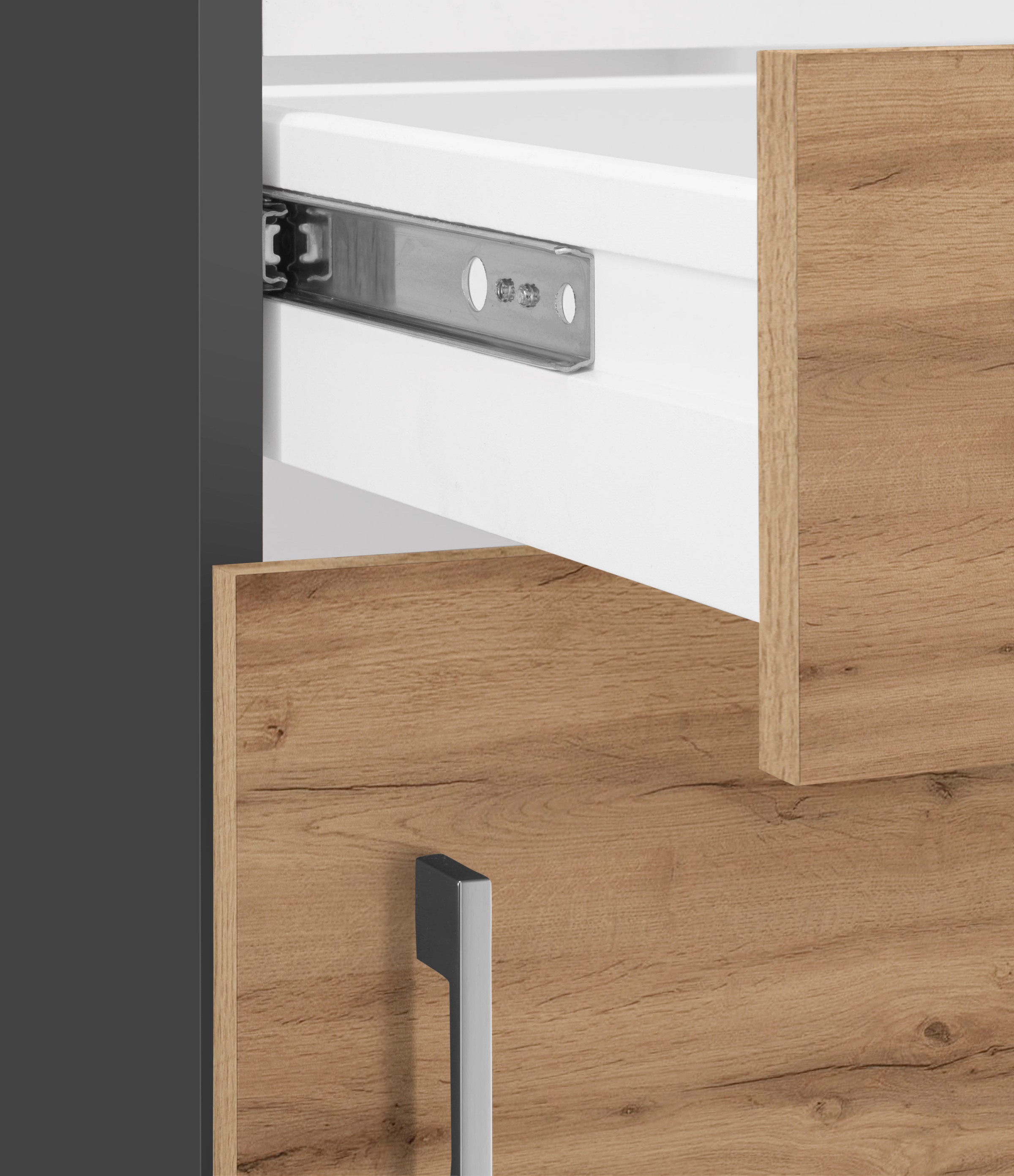 KOCHSTATION Küchenzeile »KS-Colmar«, mit E-Geräten, Breite 270 cm