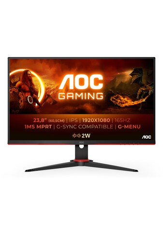 AOC Gaming-Monitor »24G2SPAE/BK«, 60,5 cm/24 Zoll, 1920 x 1080 px, 1 ms Reaktionszeit,... kaufen