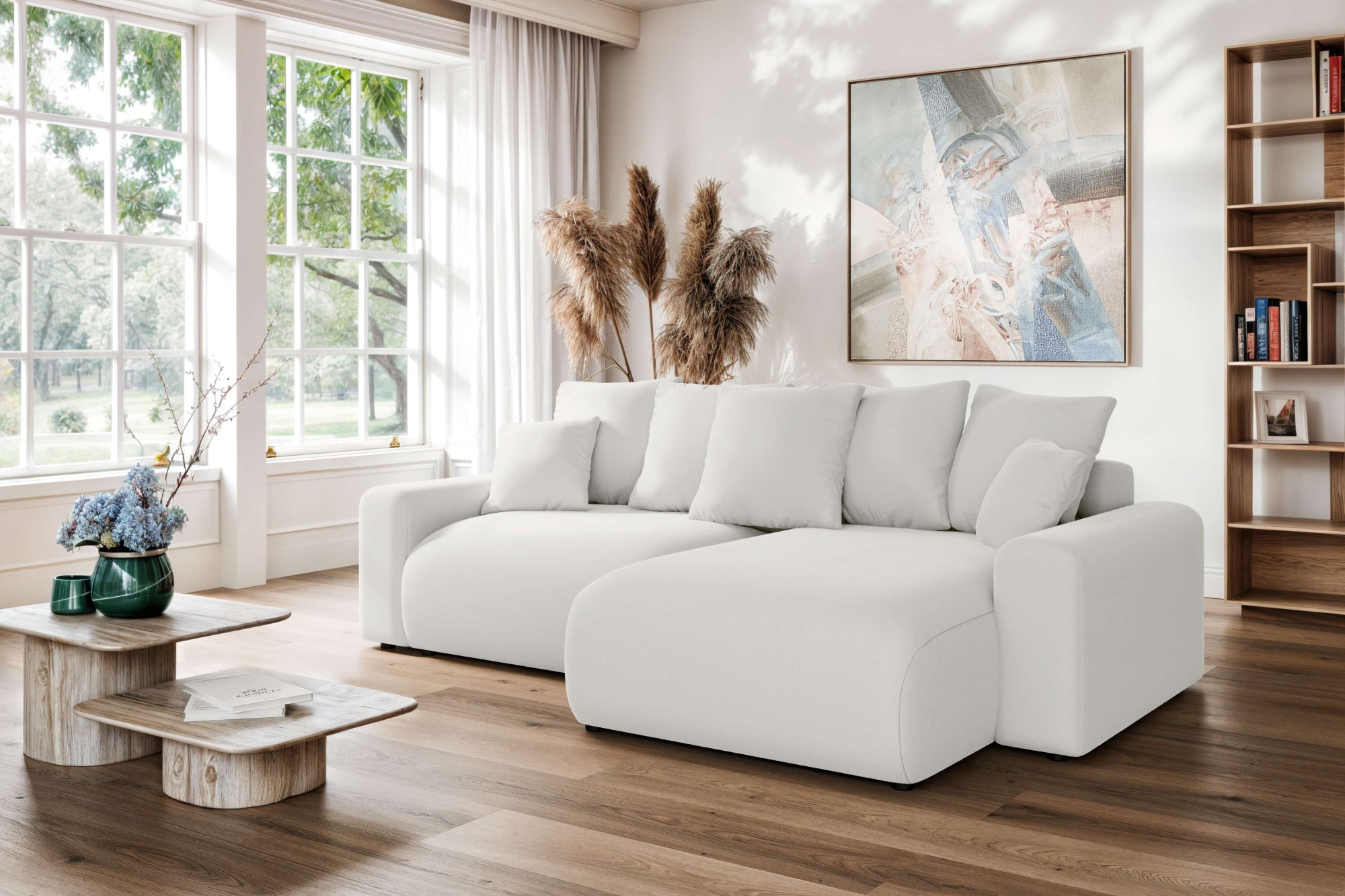 Home affaire Ecksofa »LAKESIDE klein mit Bettfunktion und Bettkasten, B/T/H günstig online kaufen