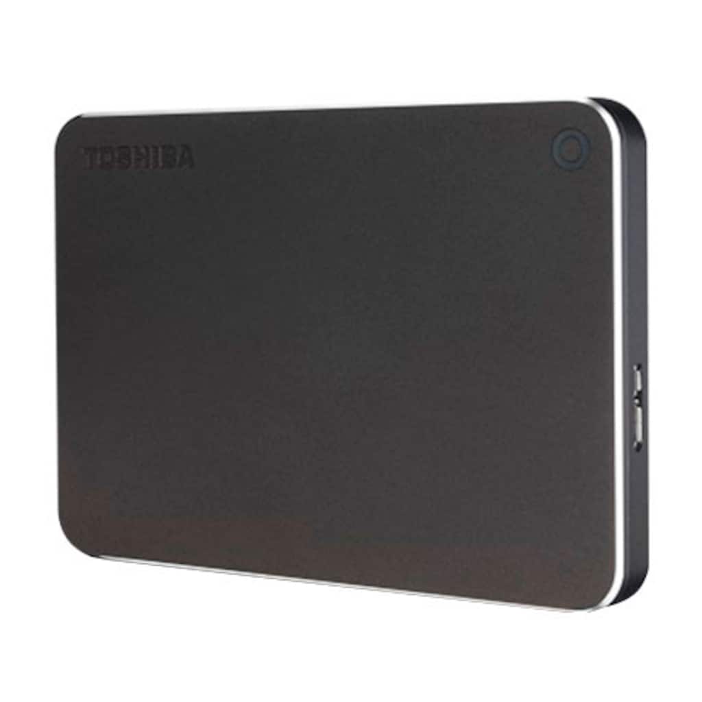 Toshiba externe HDD-Festplatte »Canvio Premium 4TB dark grey«, 2,5 Zoll, Anschluss USB