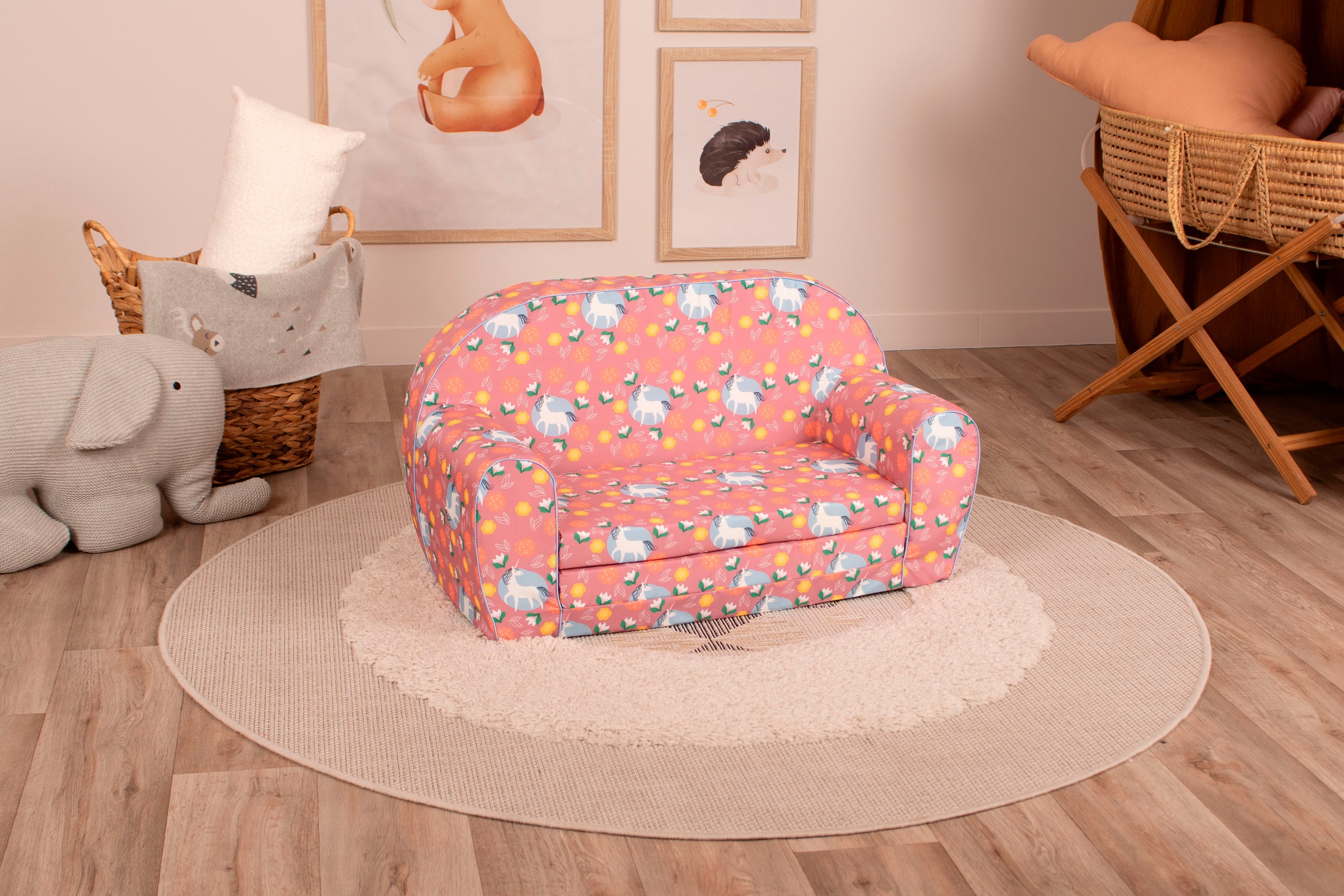 Knorrtoys® Sofa »Einhorn pink«, für Kinder; Made in Europe