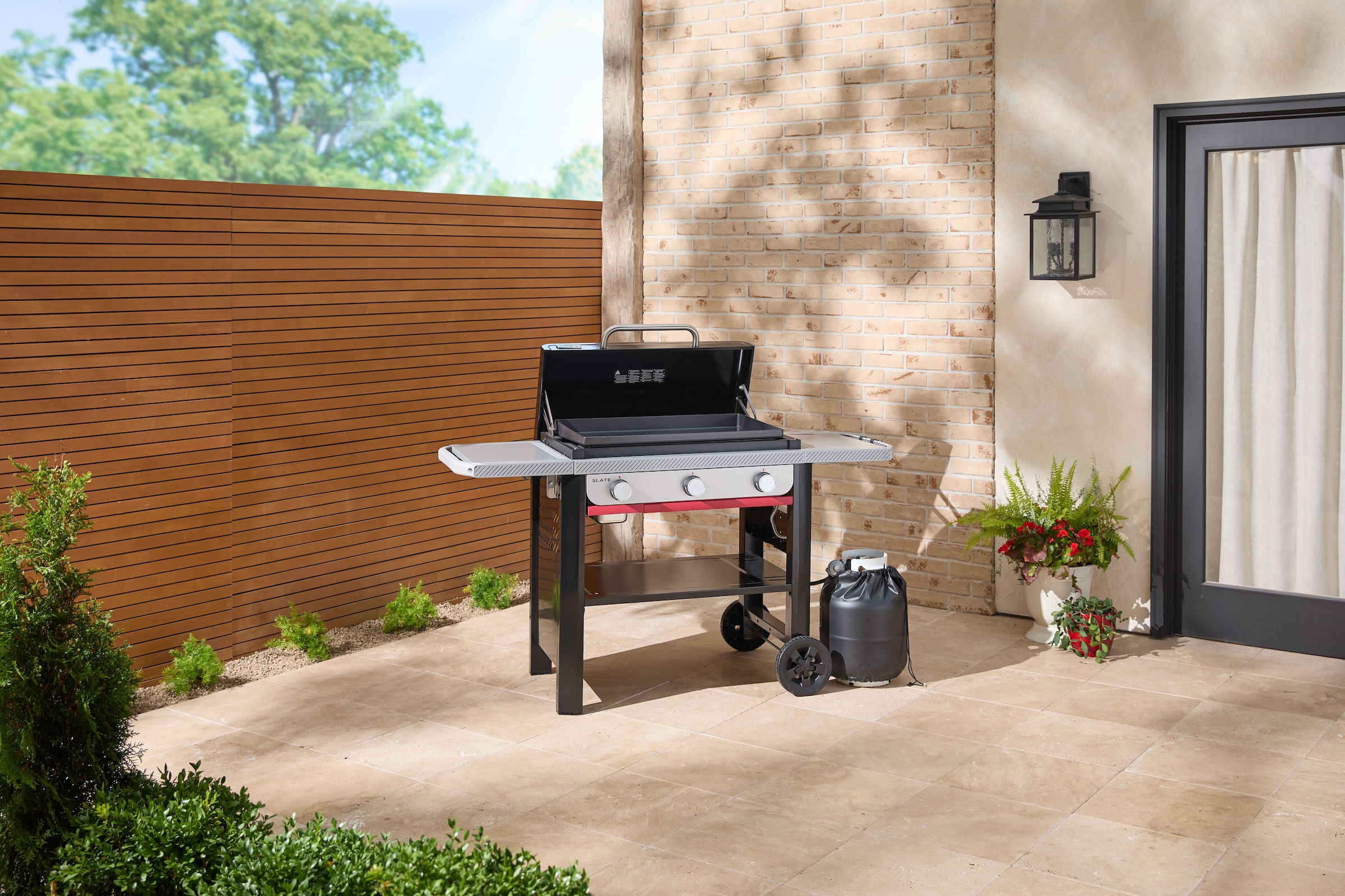 Weber Gasgrill »Slate GPD Premium Plancha« 71cm