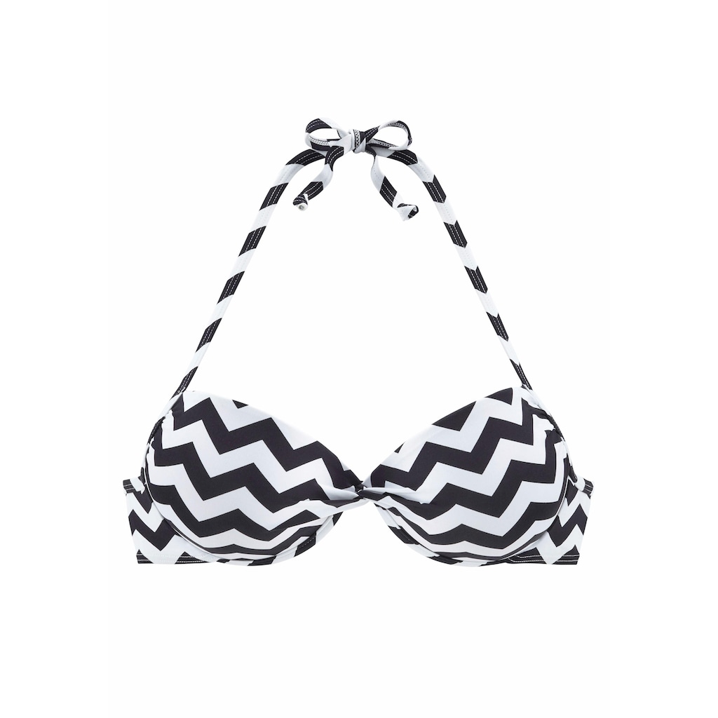 LASCANA Push-Up-Bikini-Top »Grace«, im modernen Design