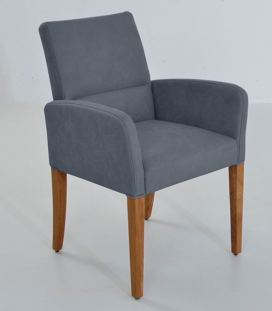 K+W Komfort & Wohnen Armlehnstuhl »GOBY« () 4-Fuß-Armlehnenstuhl mit Füßen günstig online kaufen