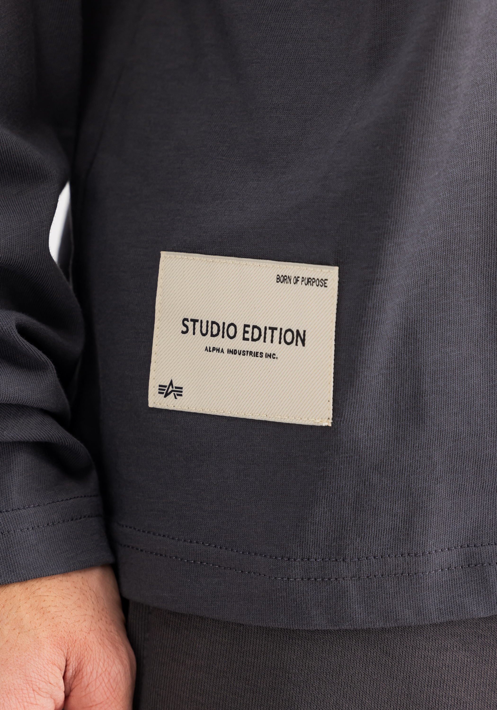 Alpha Industries Longsleeve »Alpha Industries Men - Longsleeves Studio Edition Longsleeve«