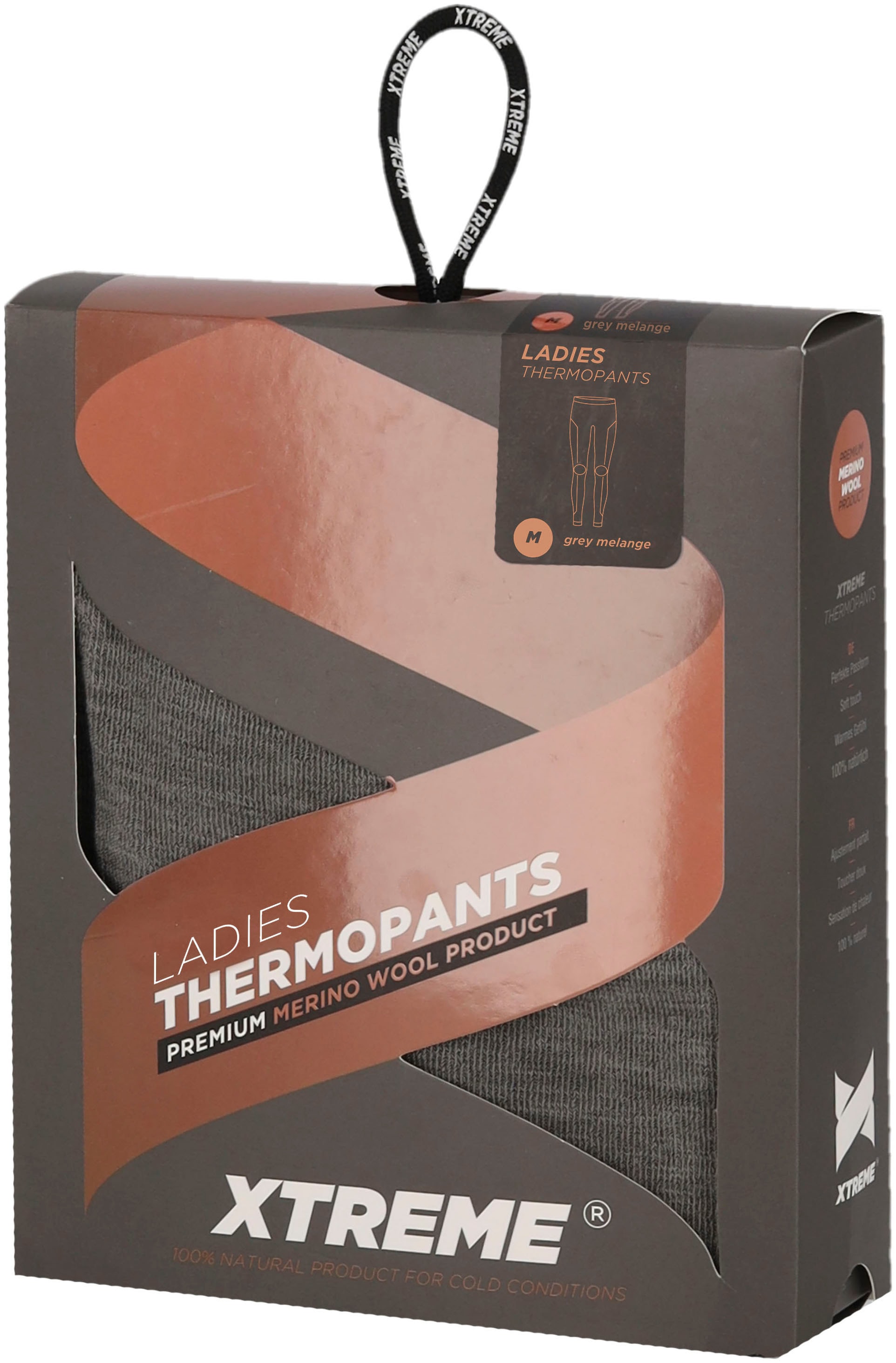 XTREME sockswear Thermounterhose »LADIES THERMAL WOOL UNDERPANTS«, aus kuscheliger Merinowolle perfekt für den Winter