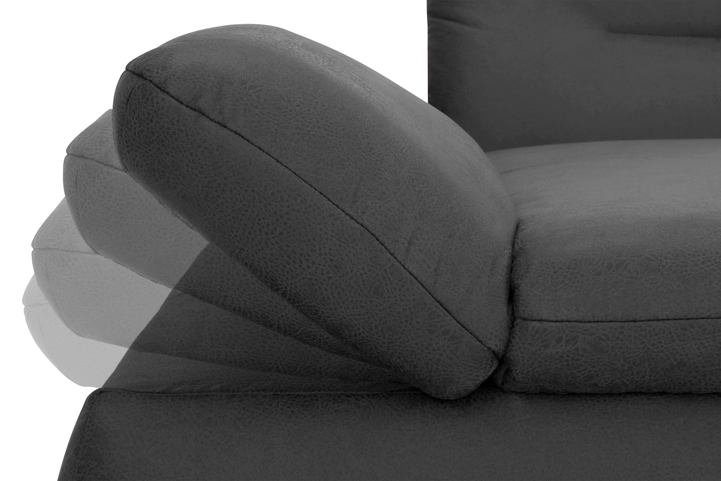 INOSIGN Wohnlandschaft »Avesa U-Form«, Wahlweise mit Armteilverstellung und Bettfunktion, B/T/H: 355/216/80cm