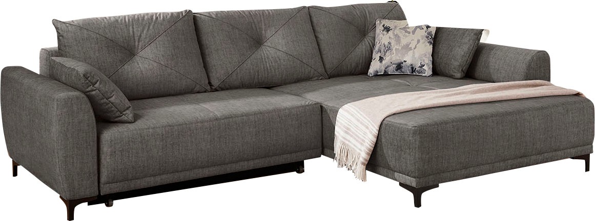 Jockenhöfer Gruppe Ecksofa »Aviano L-Form« inkl. praktischer Bettfunktion, günstig online kaufen