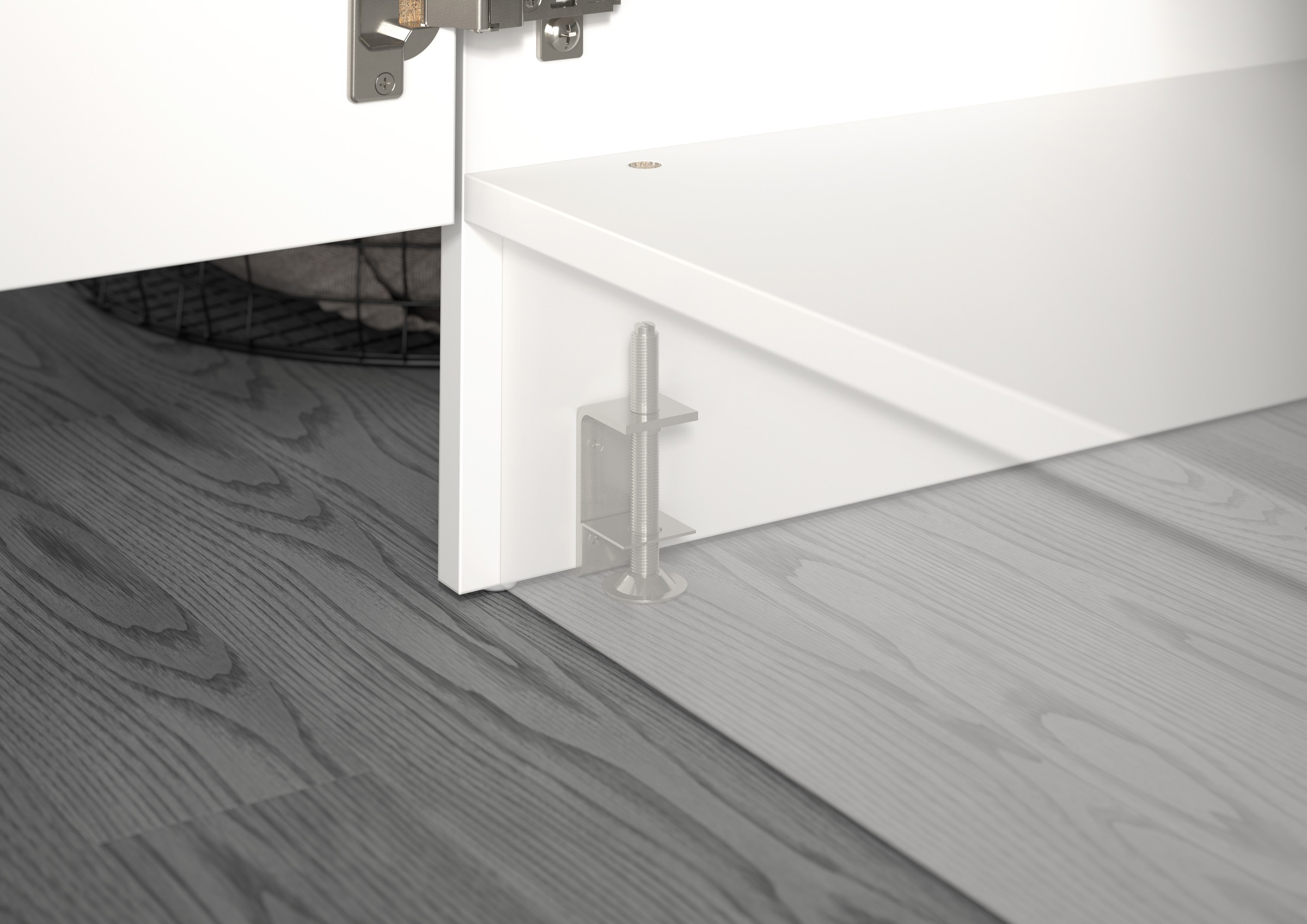 welltime Badmöbel-Set »FALAS, TOPSELLER!, 3-teilig, Hauswirtschaftsraum Set, Breite 176 cm« 1x Wäsche-, 1x Waschmaschinenumbau-, 1x Mehrzweckschrank, 