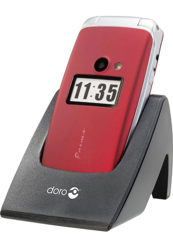 Klapphandy »Primo 413«, rot, 6,1 cm/2,4 Zoll, 2 MP Kamera