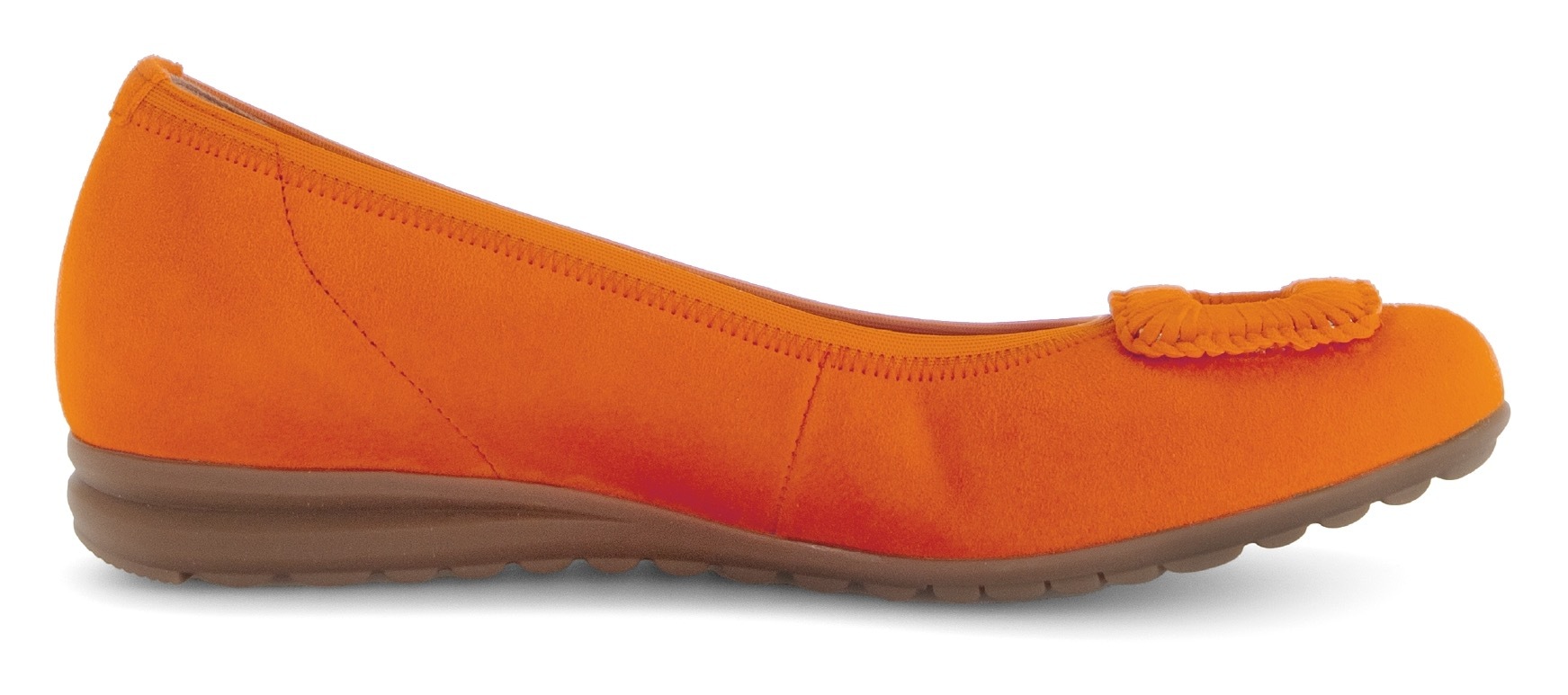 Gabor Ballerina »FLORENZ«, Bequemschuh, Businesschuh, Elastikeinfass, Komfortweite G (=weit)