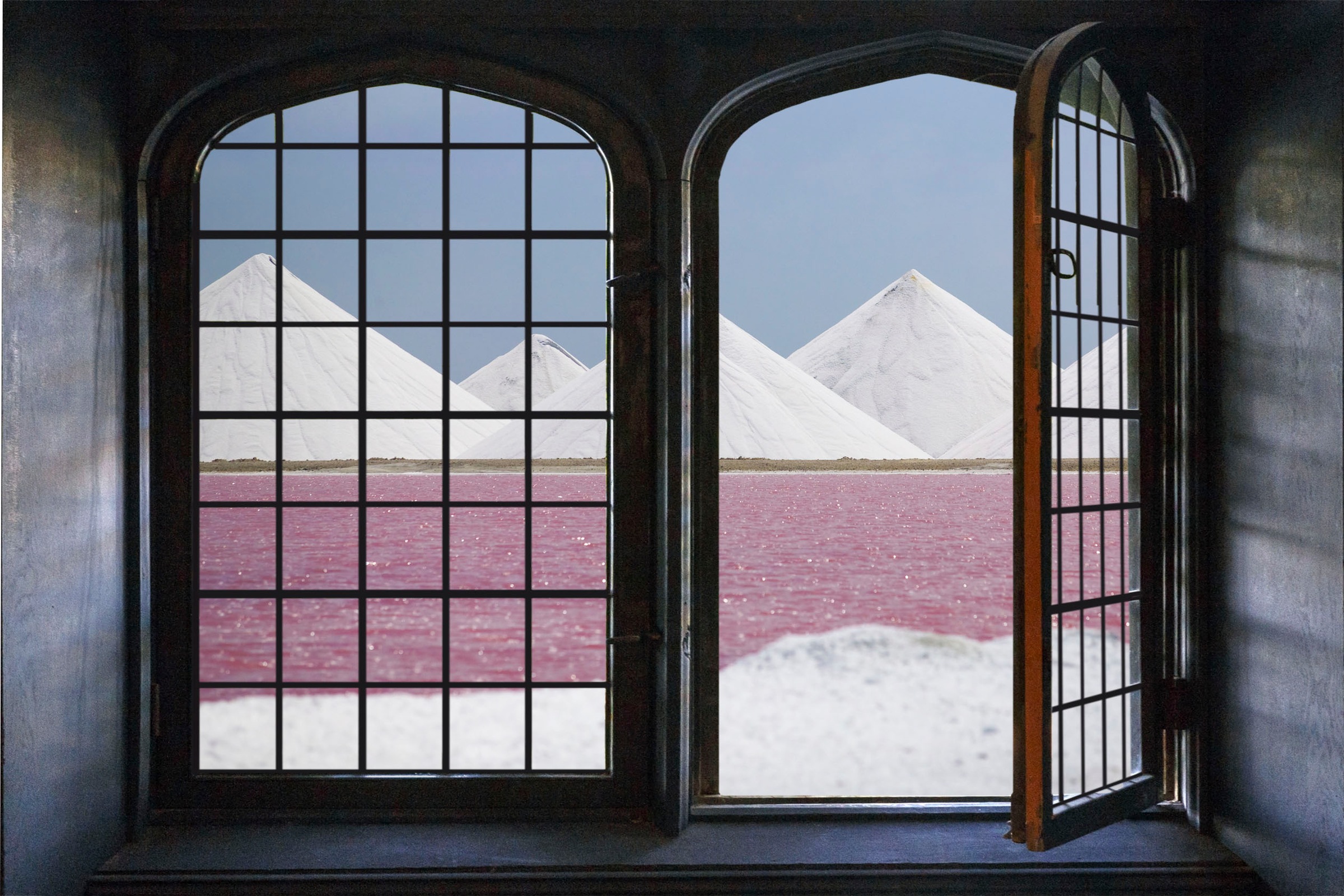 queence Wandsticker »Traum in Rosa« Wandsticker, Wandbild, selbstklebend, 3D, Fenster