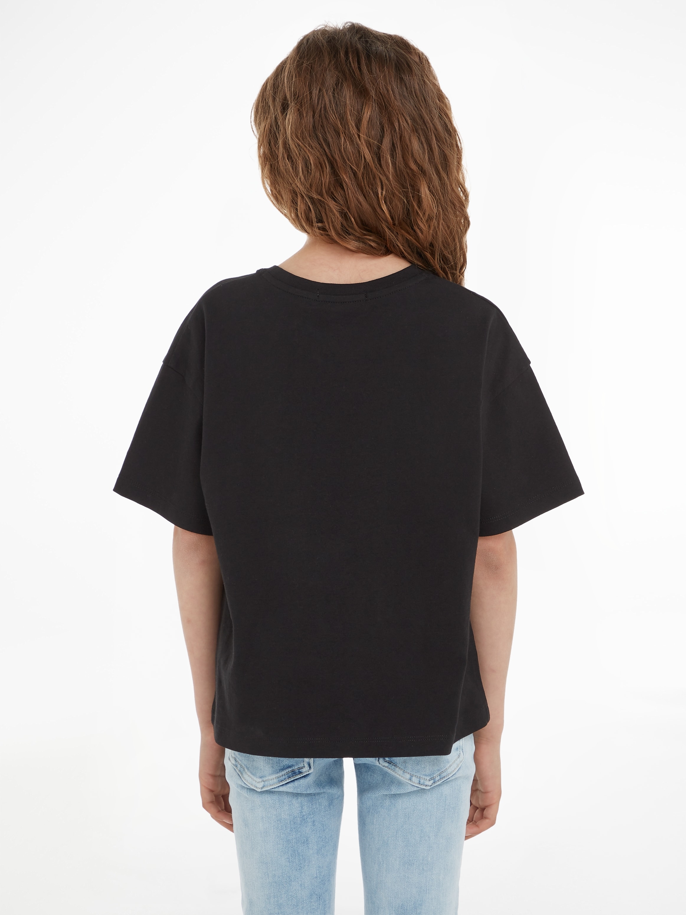 Calvin Klein Jeans T-Shirt »METALLIC CKJ BOXY T-SHIRT«, für Kinder bis 16  Jahre online bei