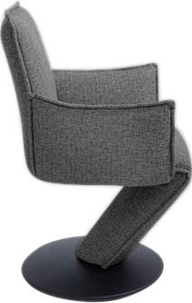 K+W Komfort & Metall Wohnen Flachgewebe federnder Sitzschale, 775, Sessel Drehteller kaufen in Drehstuhl mit »Drive«, Struktur schwarz auf Rechnung