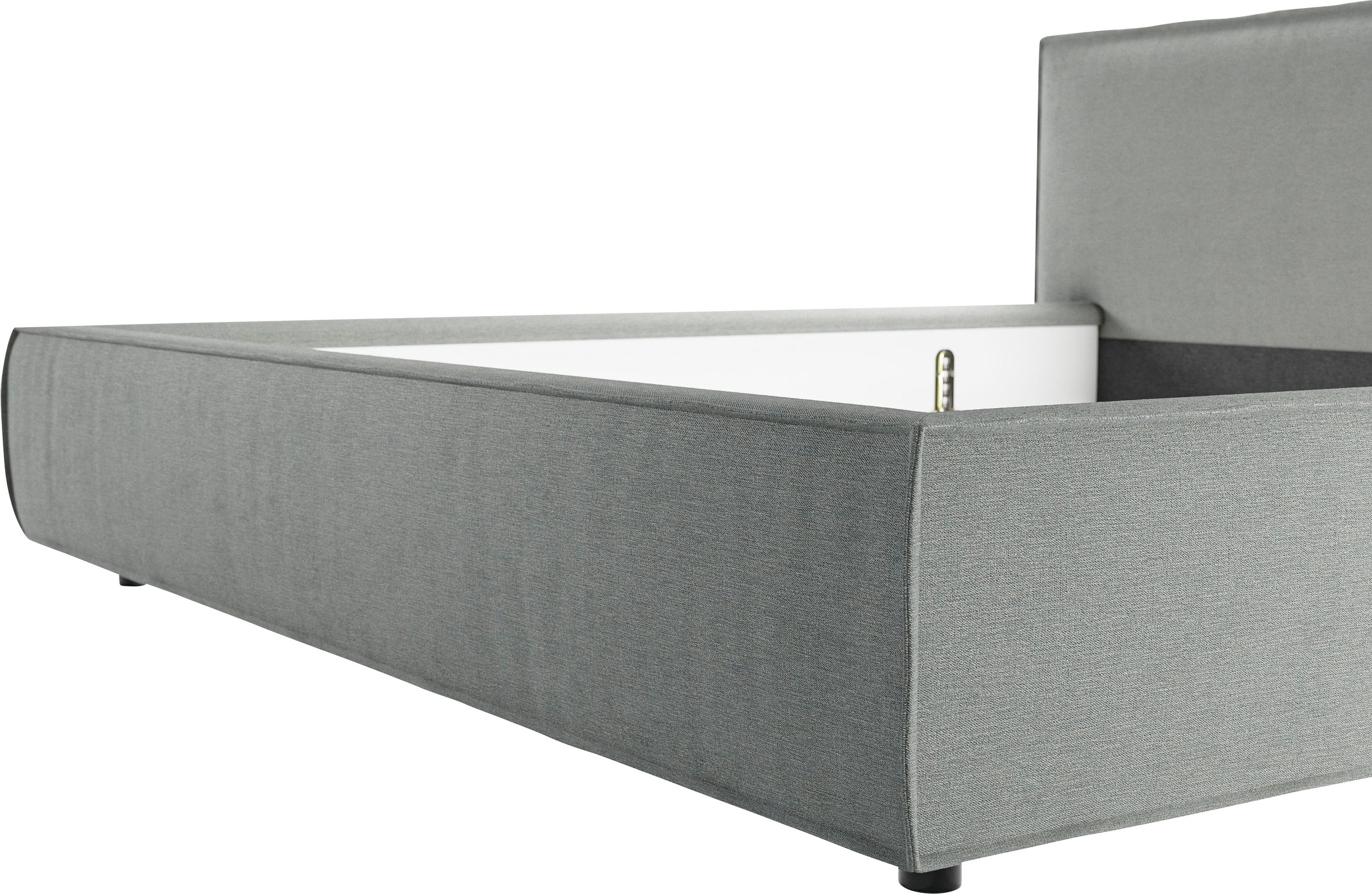 INOSIGN Polsterbett »Adrina mit Biesenoptik, Feincord und Luxus-Microfaser«, bis 280kg, auch in Überlänge 220 cm, 4 Breiten bis 200cm