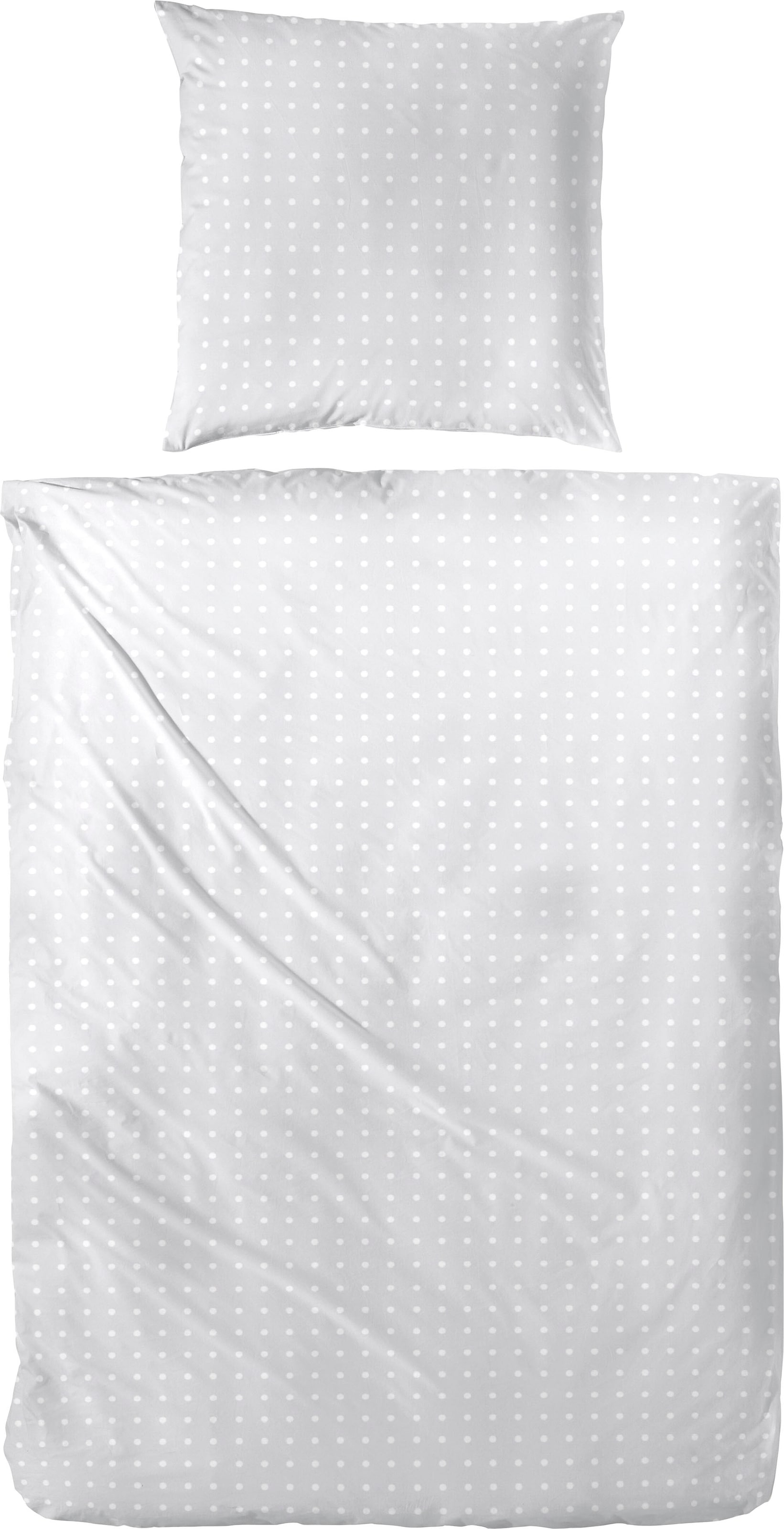 Primera Bettwäsche »Pünktchen« 2 Stk. tlg. im dezenten Look günstig online kaufen
